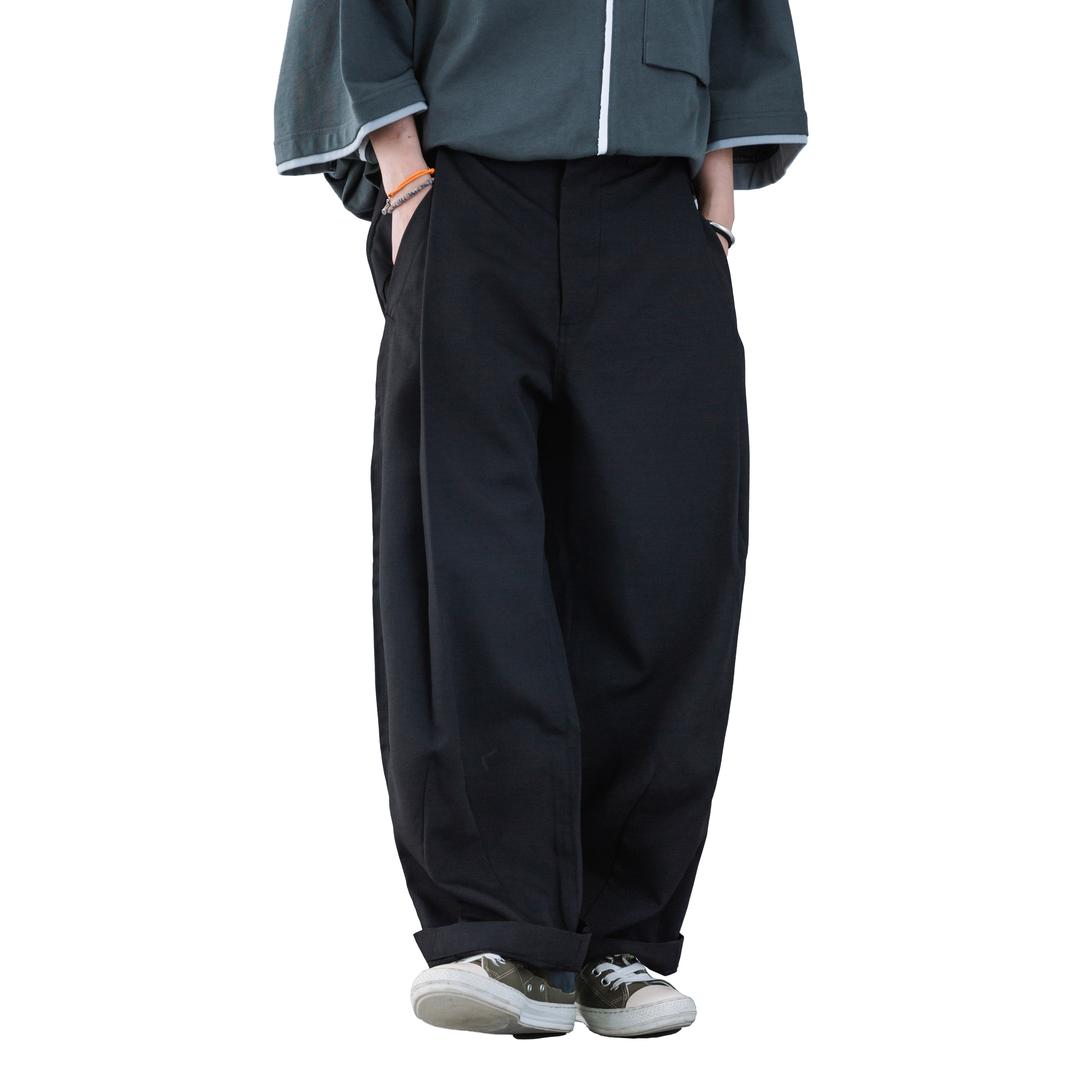 ななはちの出品一覧はこちらTIGHTBOOTH JACKET BAGGY SLACKS セットアップ