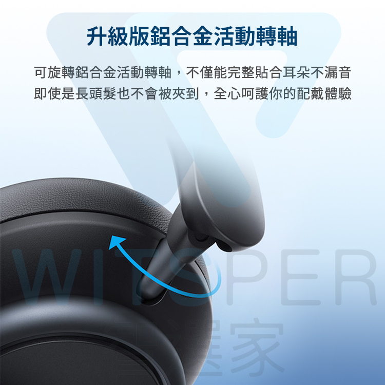 Soundcore Space Q45 降噪藍牙耳罩式耳機｜超感降噪硬核續航｜WitsPer 