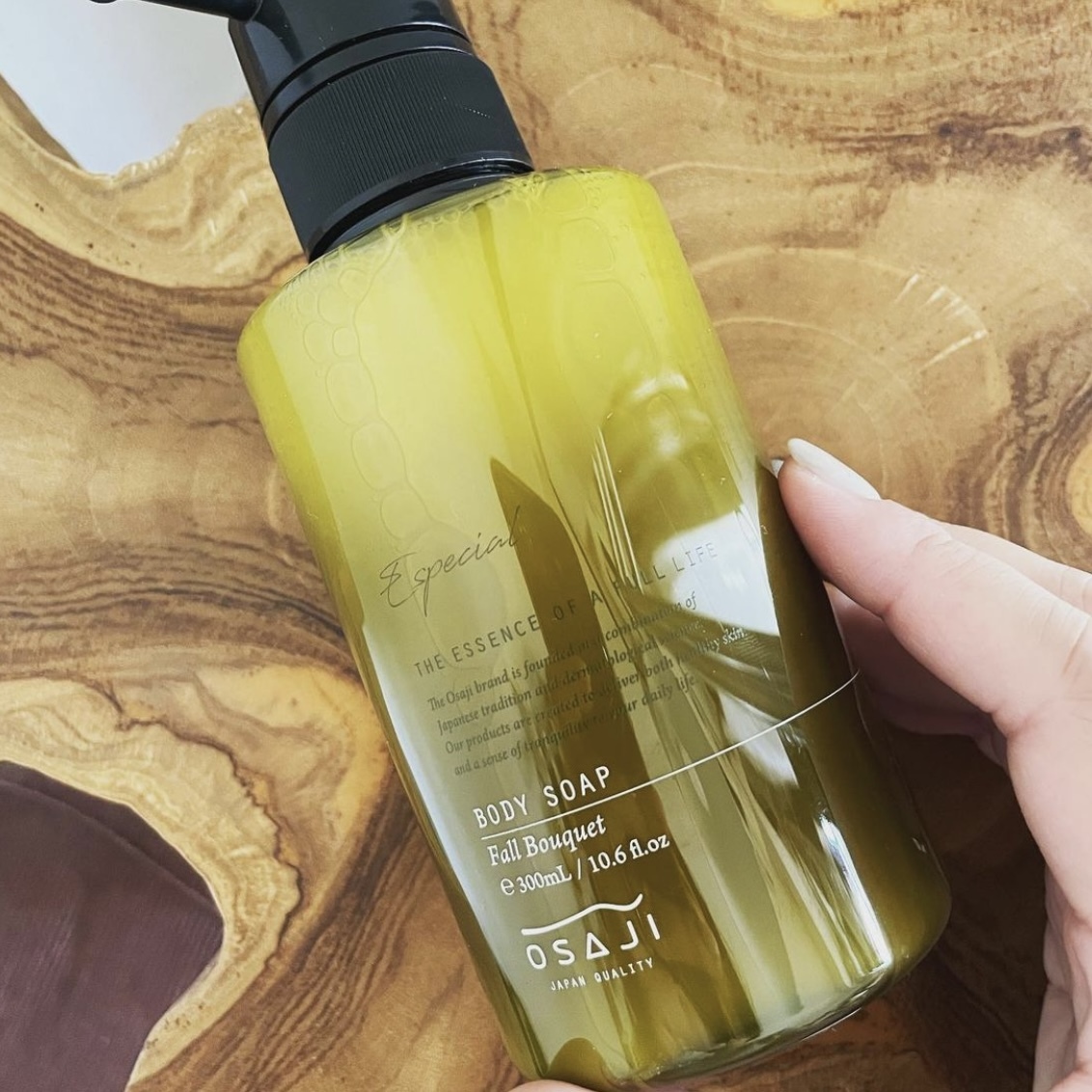 [限定] OSAJI Body Soap Fall Bouquet 300ml