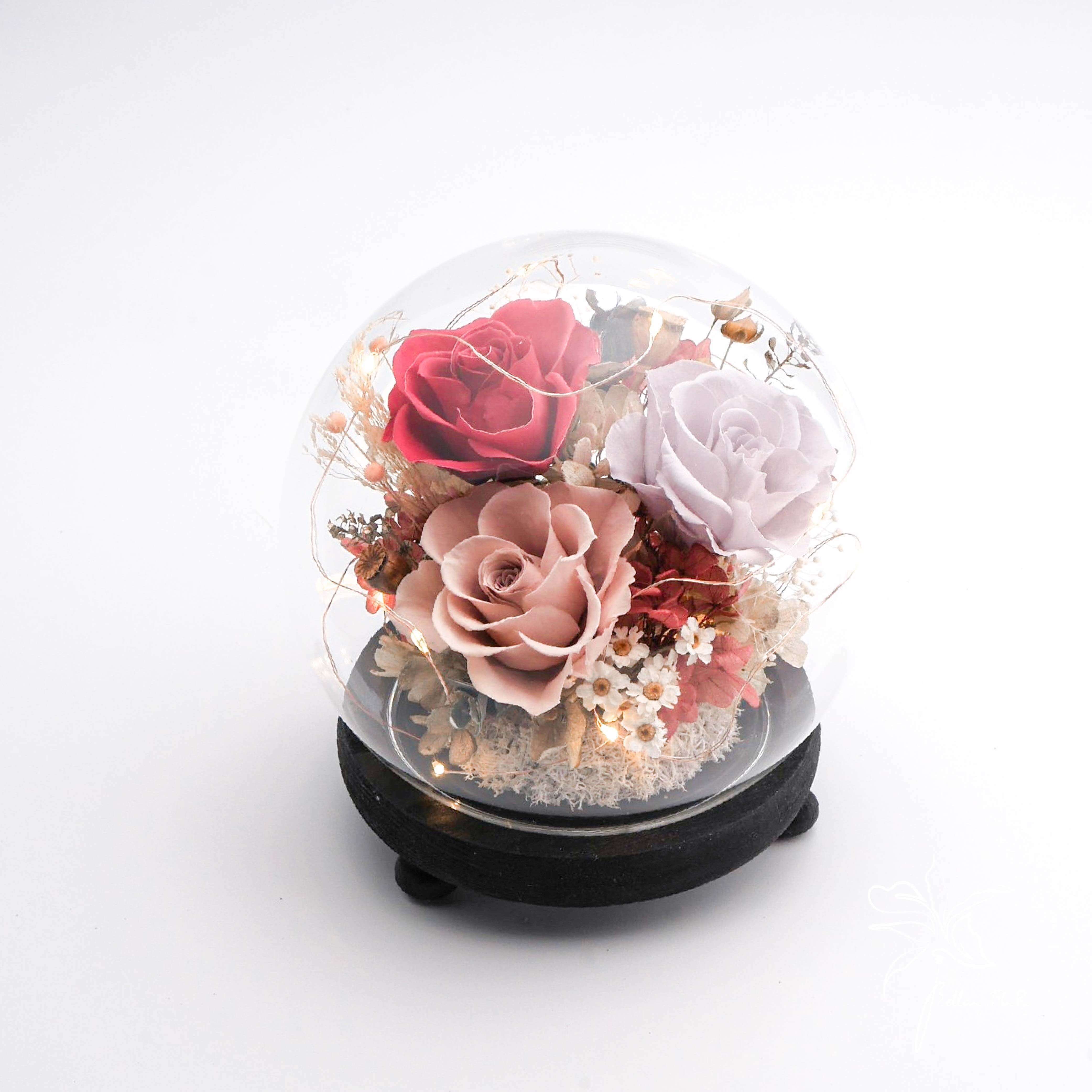 【相遇幸福】圓球玻璃花盅-中