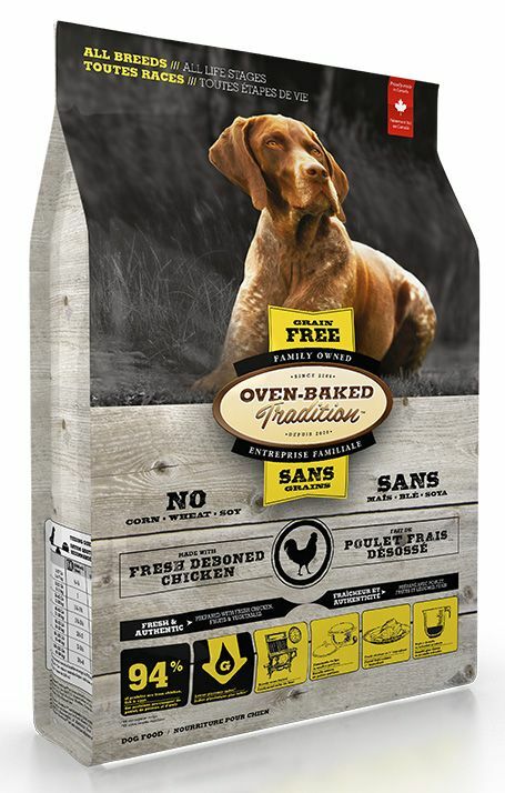 Oven Baked (奧雲寶) 無榖物狗乾糧 - 雞魚配方 25lb