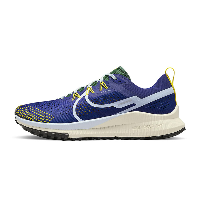 Nike React Pegasus Trail 4 透氣網布越野慢跑鞋藍男鞋DJ6158-400
