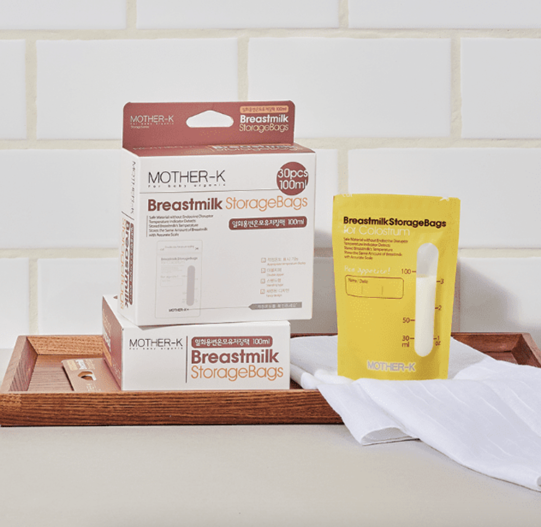 Mother-K - 母乳抗菌袋 - Breastmilk Storage Bag (100ml) - 30pc