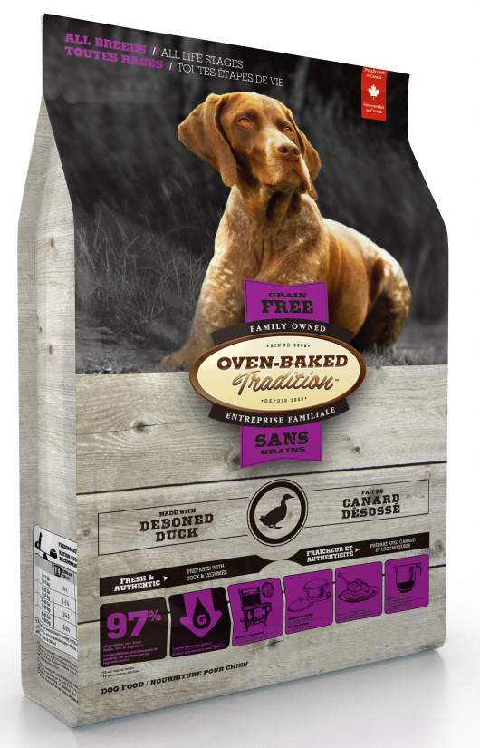 Oven Baked (奧雲寶) 全犬糧無穀物鴨肉配方 23lb