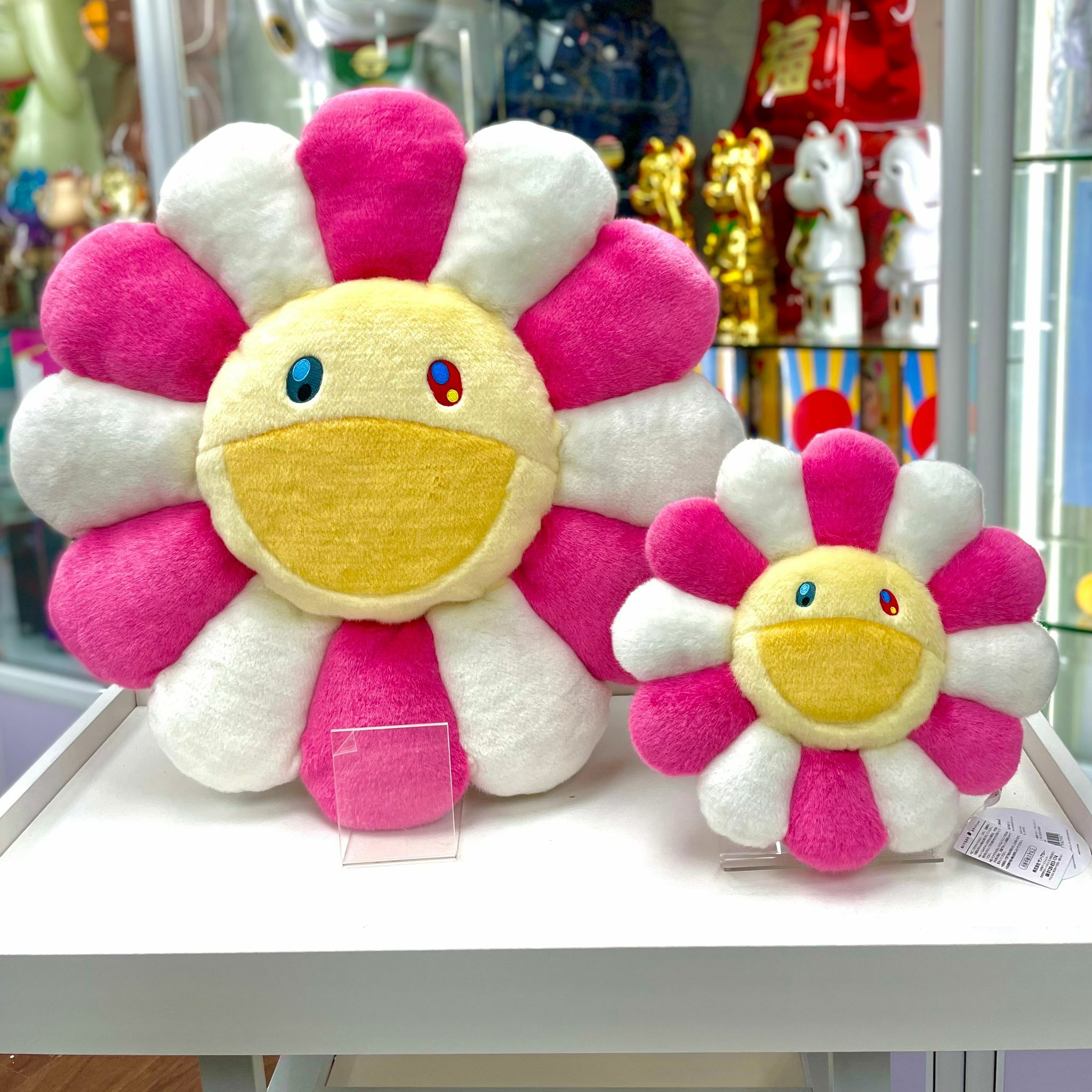 30cm / 60cm Takashi Murakami Flower Cushion (Pink White &Yellow )