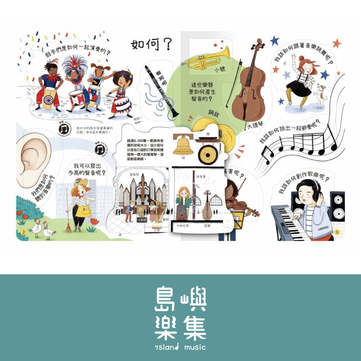 想問什麼翻翻書-關於音樂你想知道什麼？