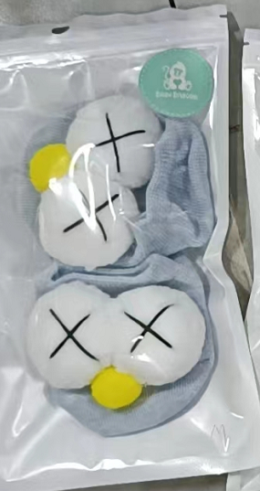 X31BL_可愛立體初生鳥襪