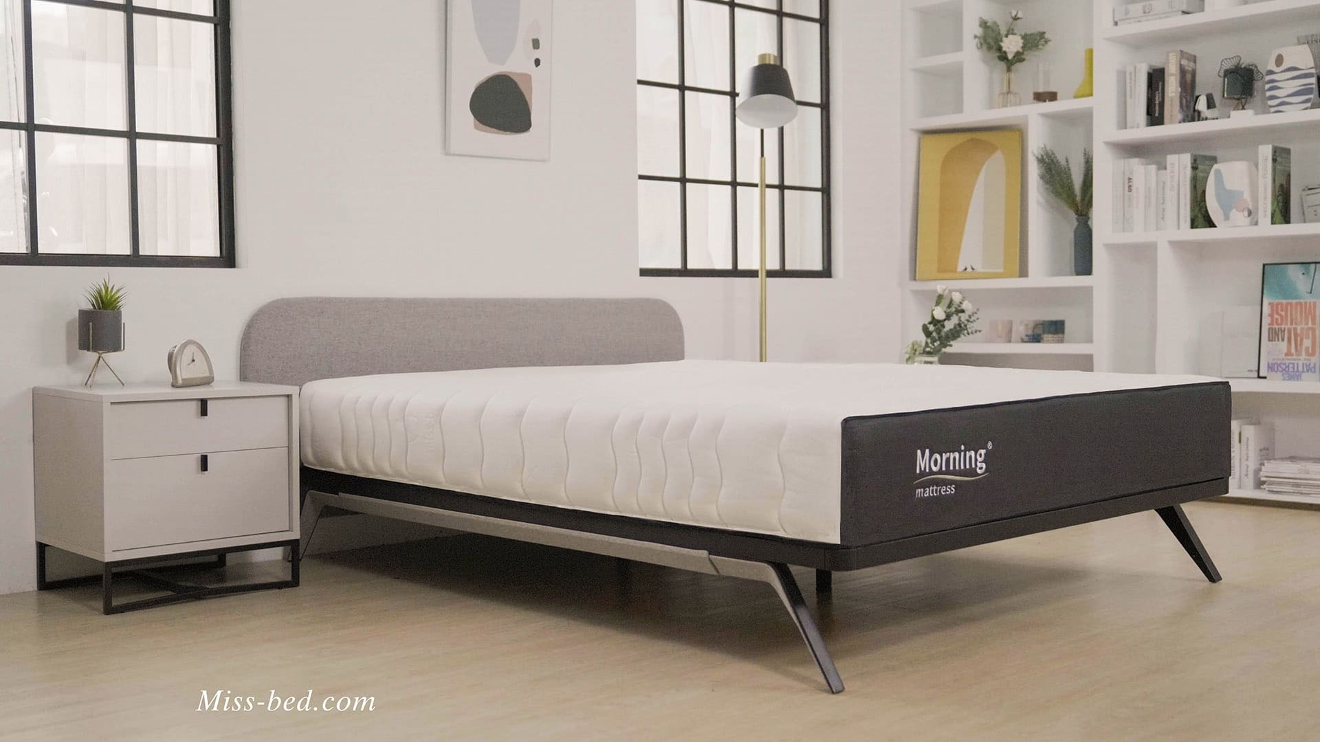 喜歡躺起來剛剛好又軟硬適中的獨立筒床墊，那麼早安床墊是眠床小姐十分推薦給大家的熱門款式。