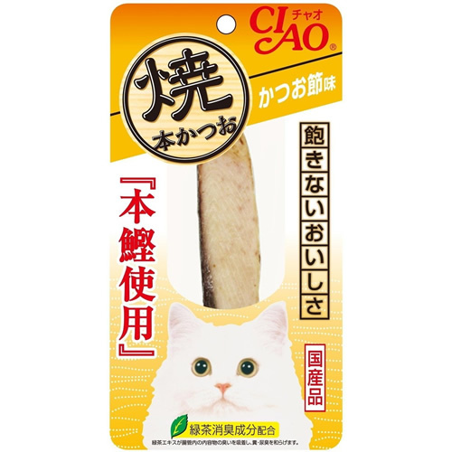 [$8限時優惠]*CIAO - 燒本鰹 木魚湯味 1pcs