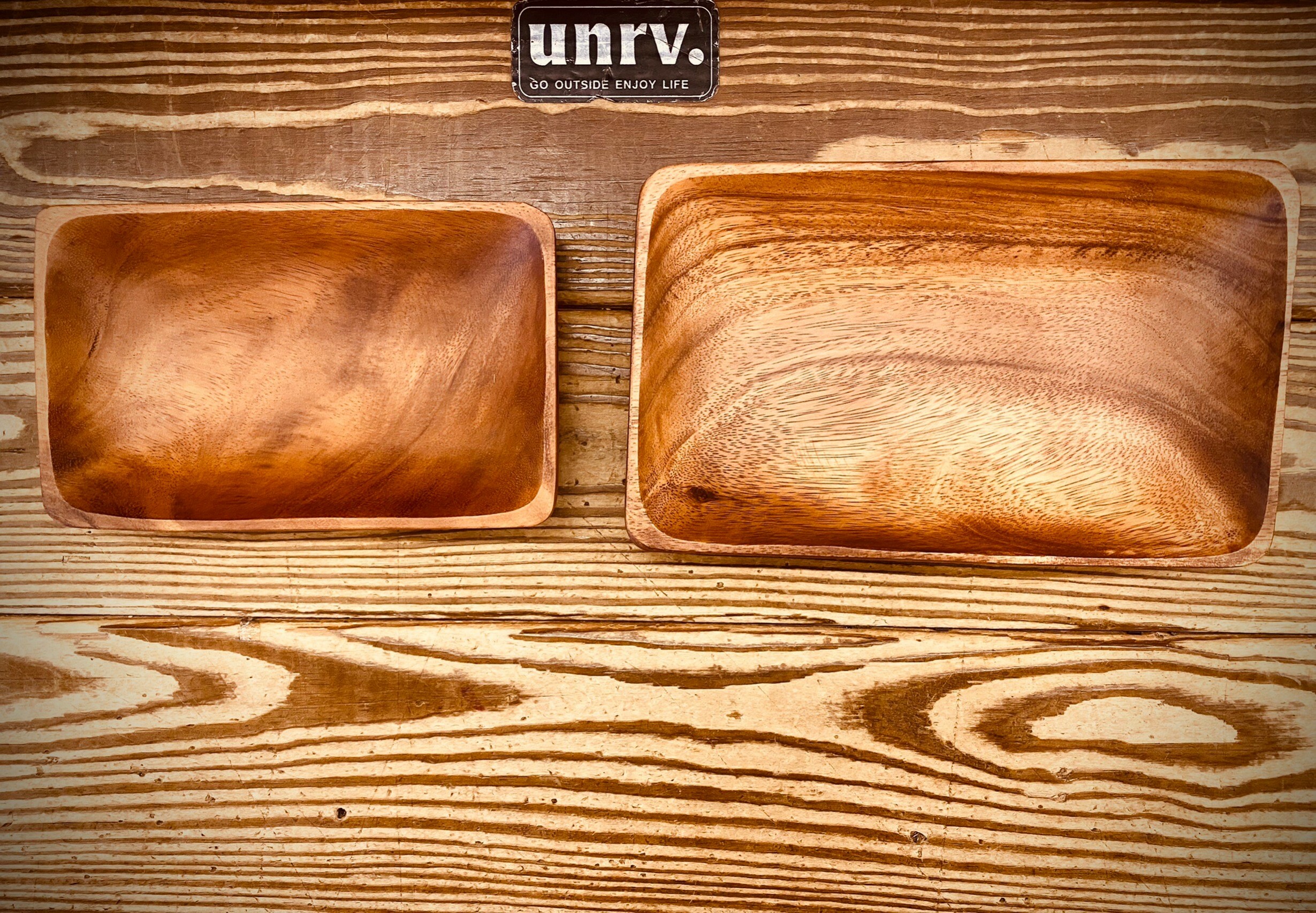 手工-洋槐原木餐盤