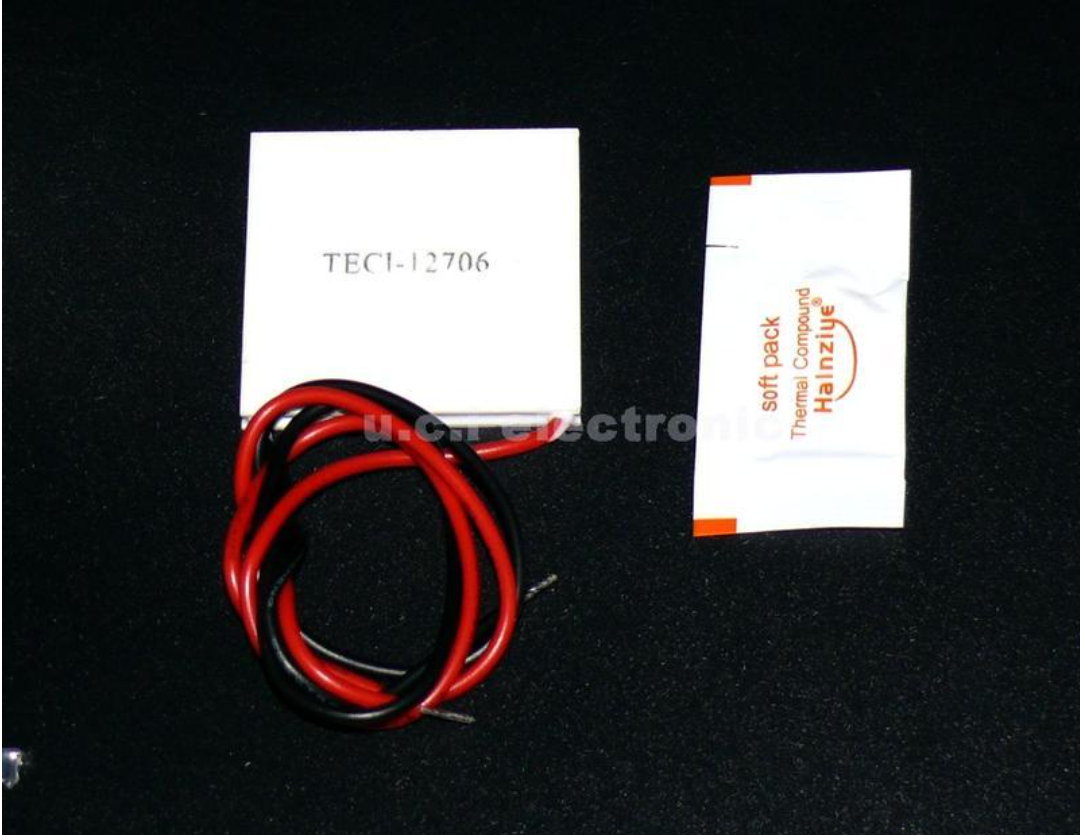 【UCI電子】(F-4) 送散熱膏 半導體製冷片 TEC1-12706 支援多級製冷飲水機製冷片