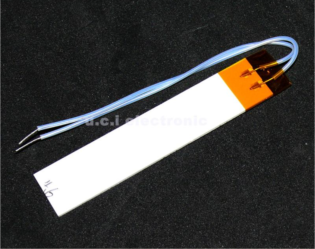 【UCI電子】(K-4) 高溫陶瓷加熱片 MCH加熱片可干燒500度 15*70*1.2mm