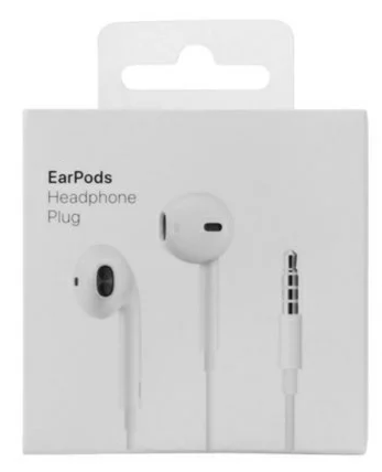 蘋果 原廠 iPhone 耳機 線控+麥克風 EarPods - 3.5mm 圓頭
