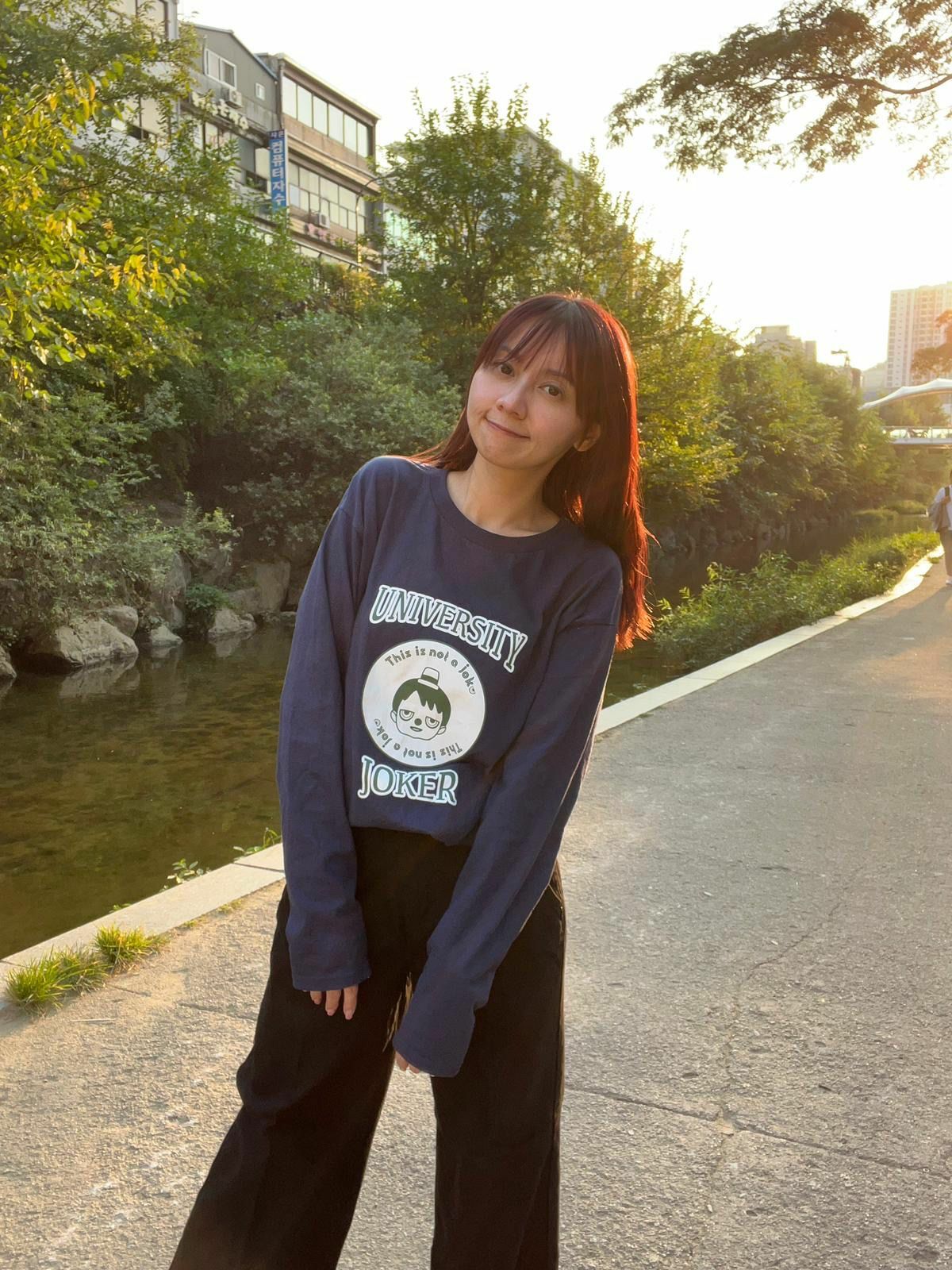 現貨 自家品牌 This is not a joke [university joke] 長袖TEE