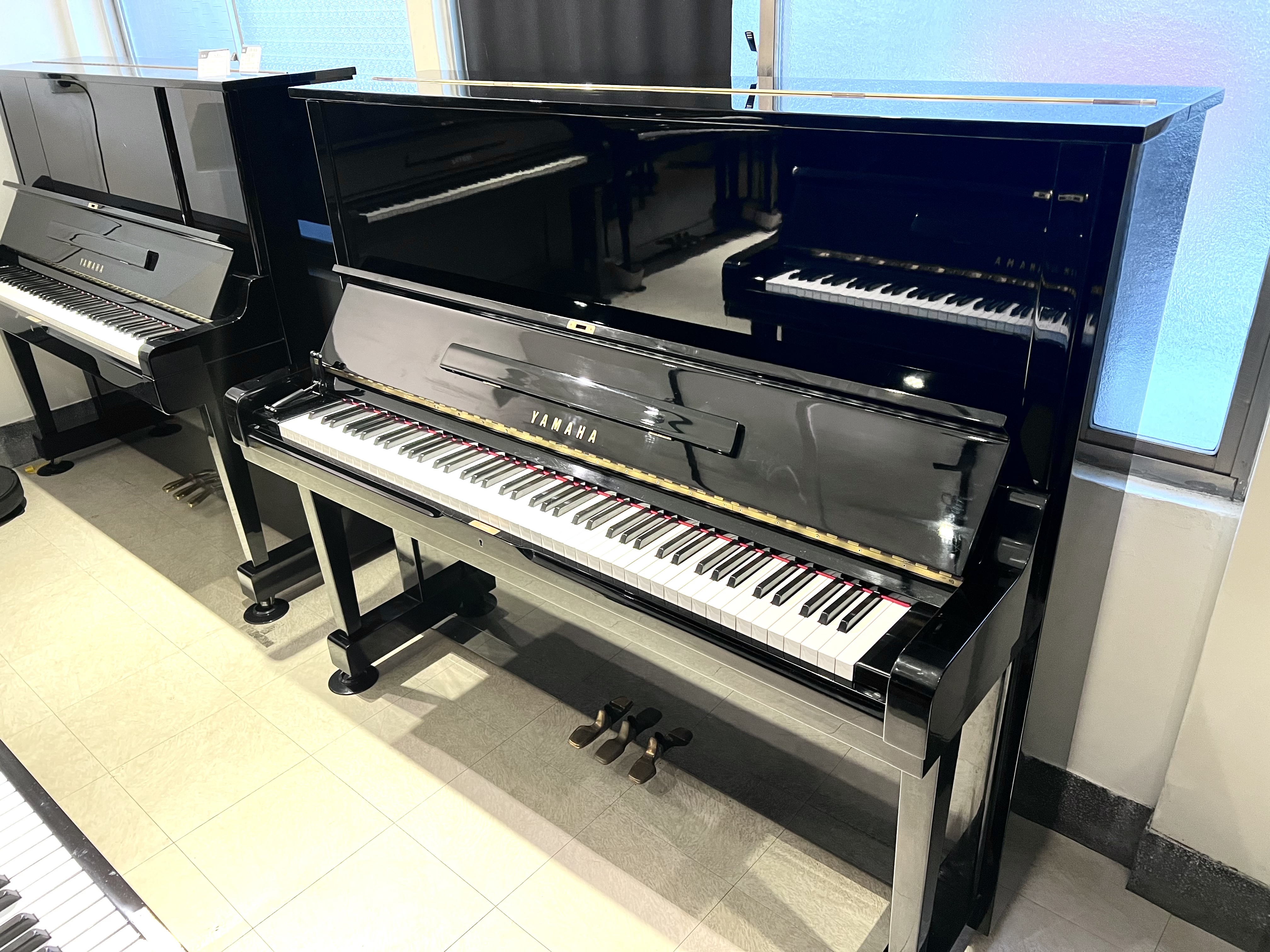 （已售出）高雄戴先生預定-嚴選鋼琴 YAMAHA 山葉鋼琴 U3 中古鋼琴 二手鋼琴 線上選琴 鋼琴展示中心-漢麟樂器 鋼琴店 保固 終身保修