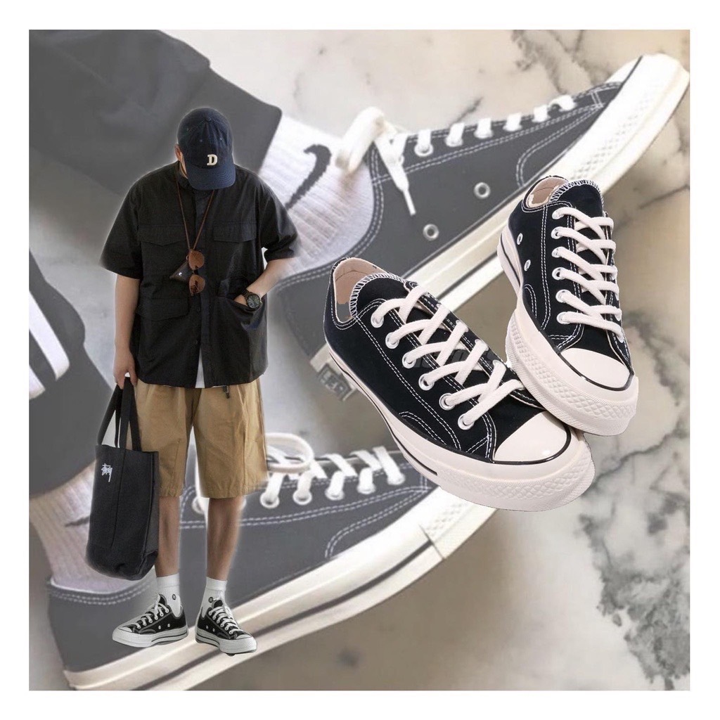 Converse Chuck Taylor 1970 低筒 黑色【162058c】