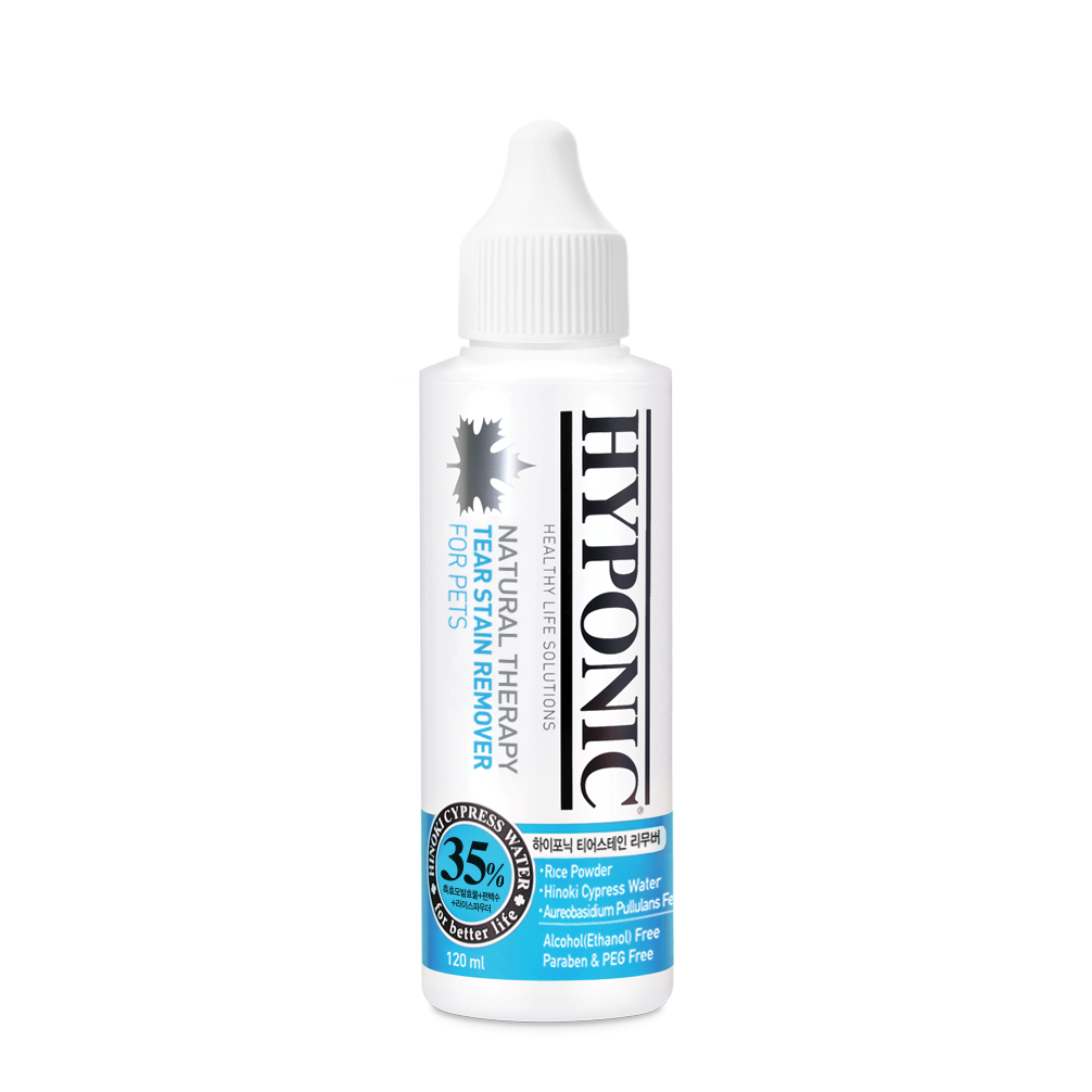 HYPONIC 極致低敏 扁柏淚腺液 Tear Stain Remover (For Dogs & Cats) 120ml