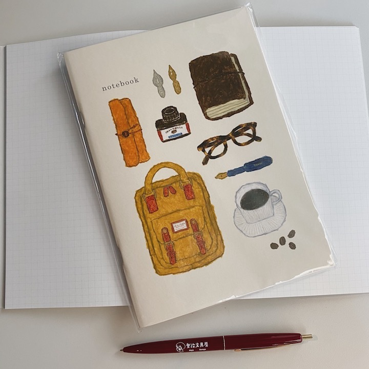 米津祐介 工具 A5方格筆記本｜日本Greeting Life