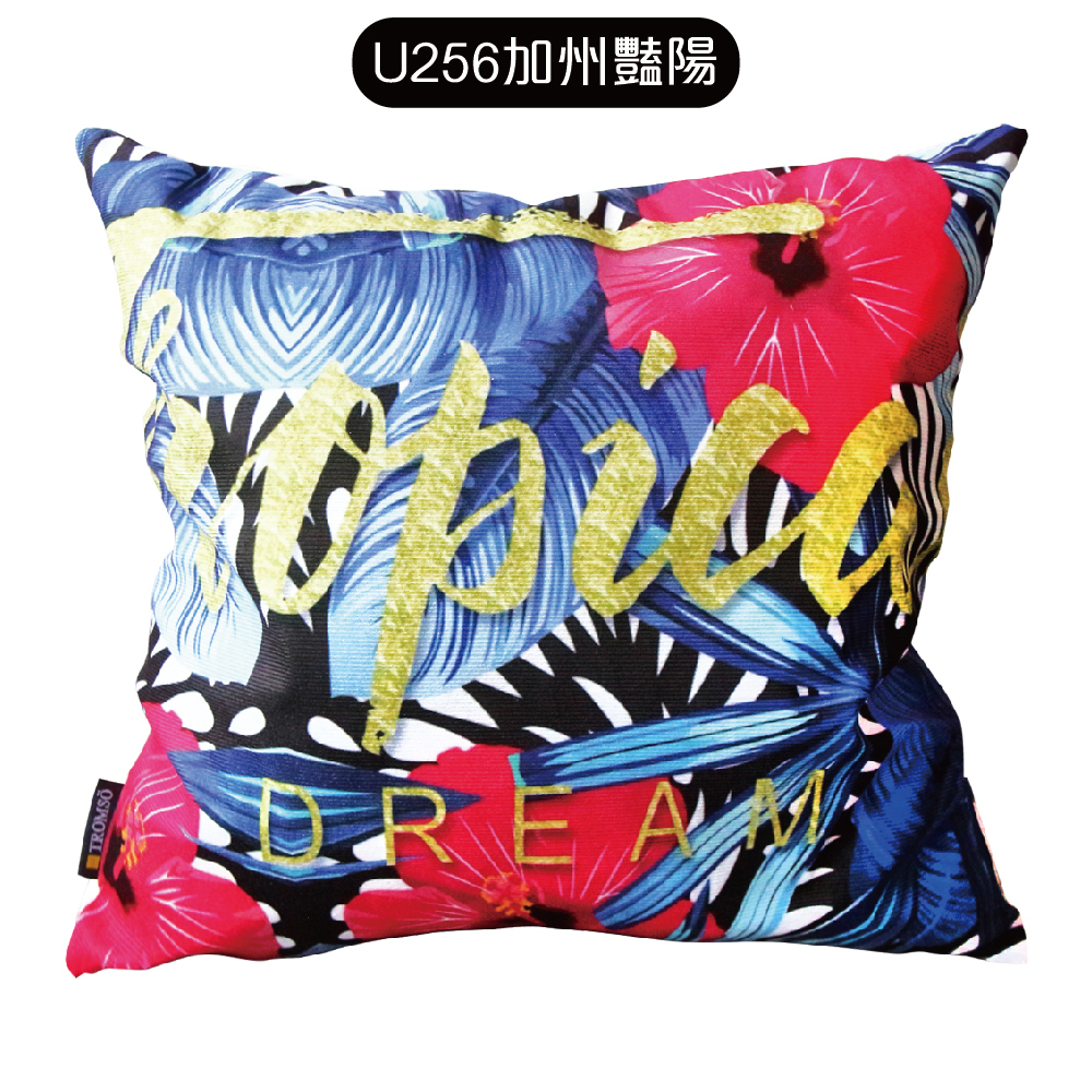 風尚絨毛抱枕-U256加州豔陽