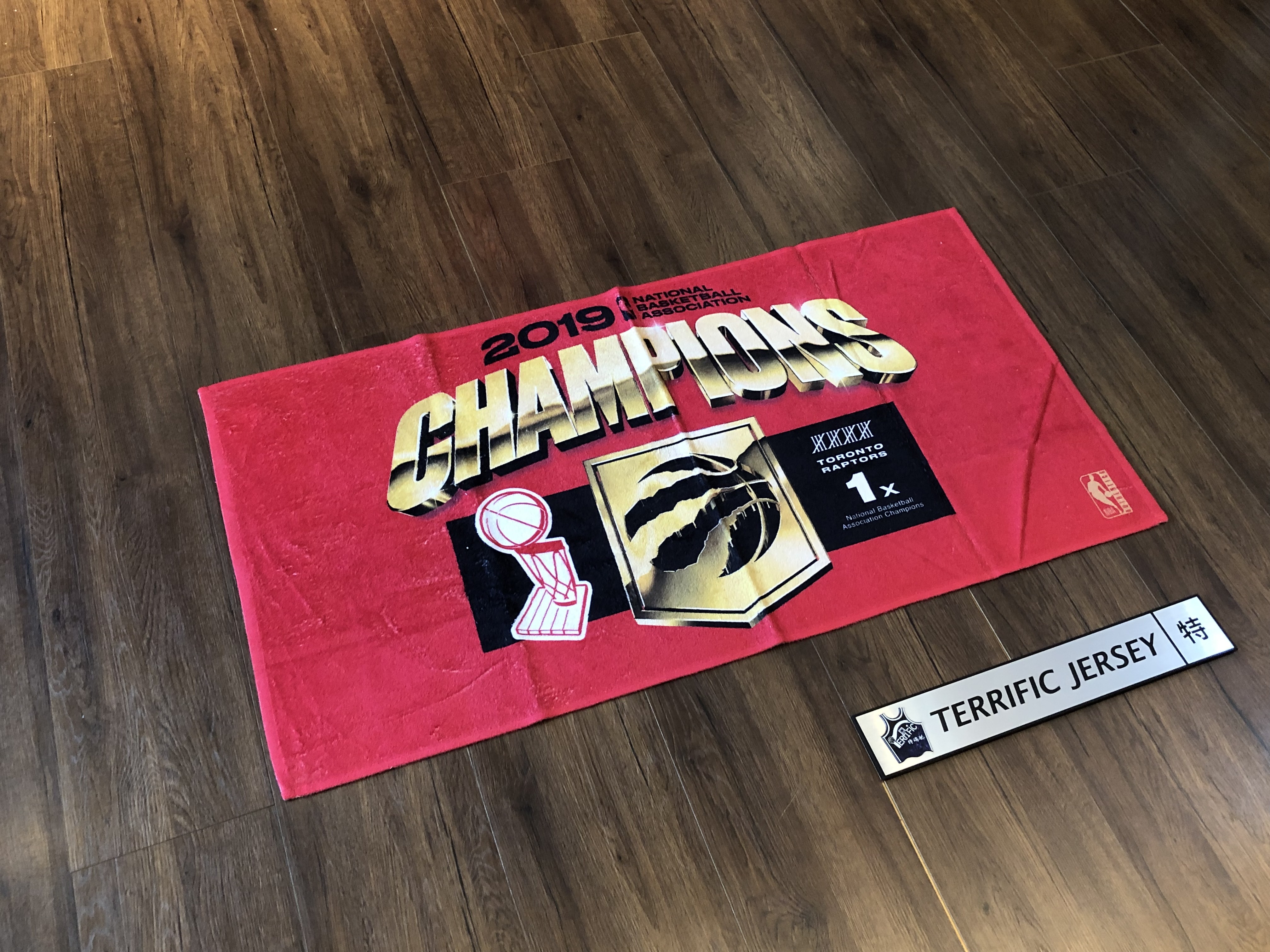 NBA毛巾 Toronto Raptors Finals Champions 暴龍2019冠軍毛巾 WinCraft Towel 全新
