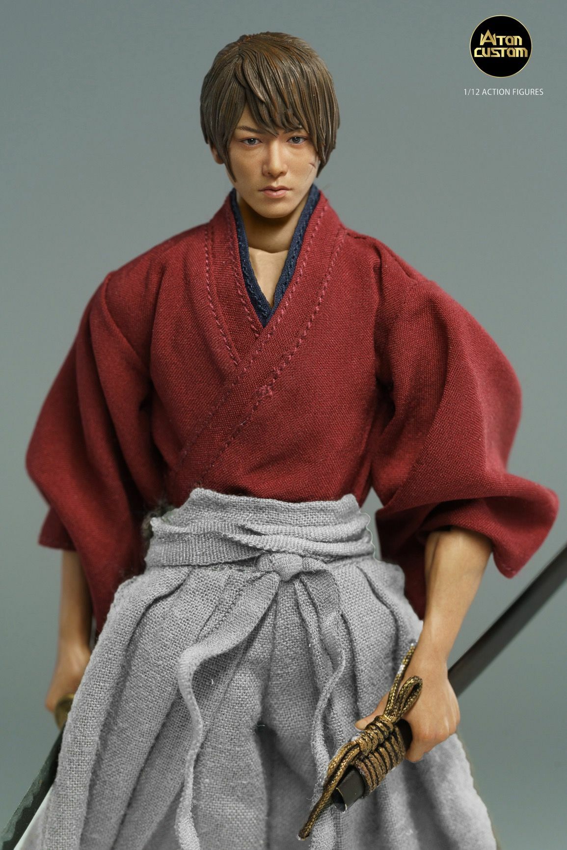 In Stock) Aton Custom 1/12 Scale Kenxin (Kenshin) Act