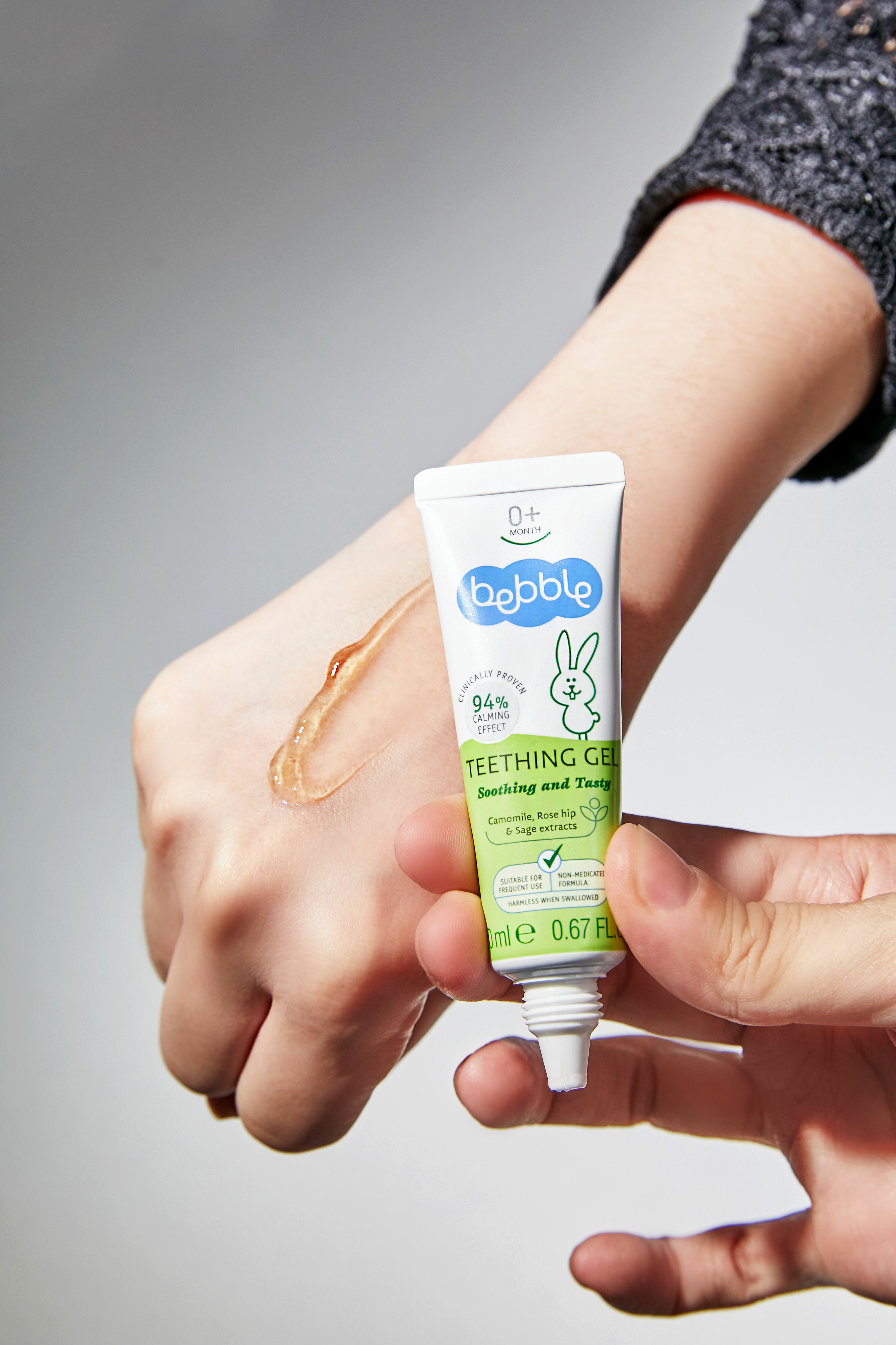 Bebble幼兒玫瑰果乳牙舒緩啫哩 20ml - 2支