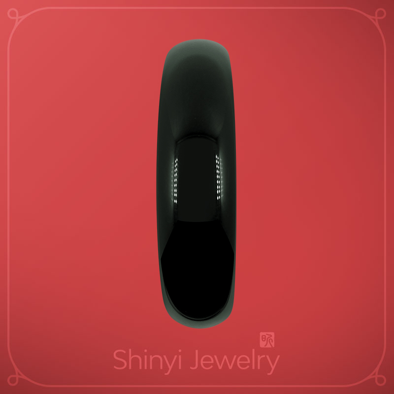 頂級黑羊脂黑青玉塔青玉鐲