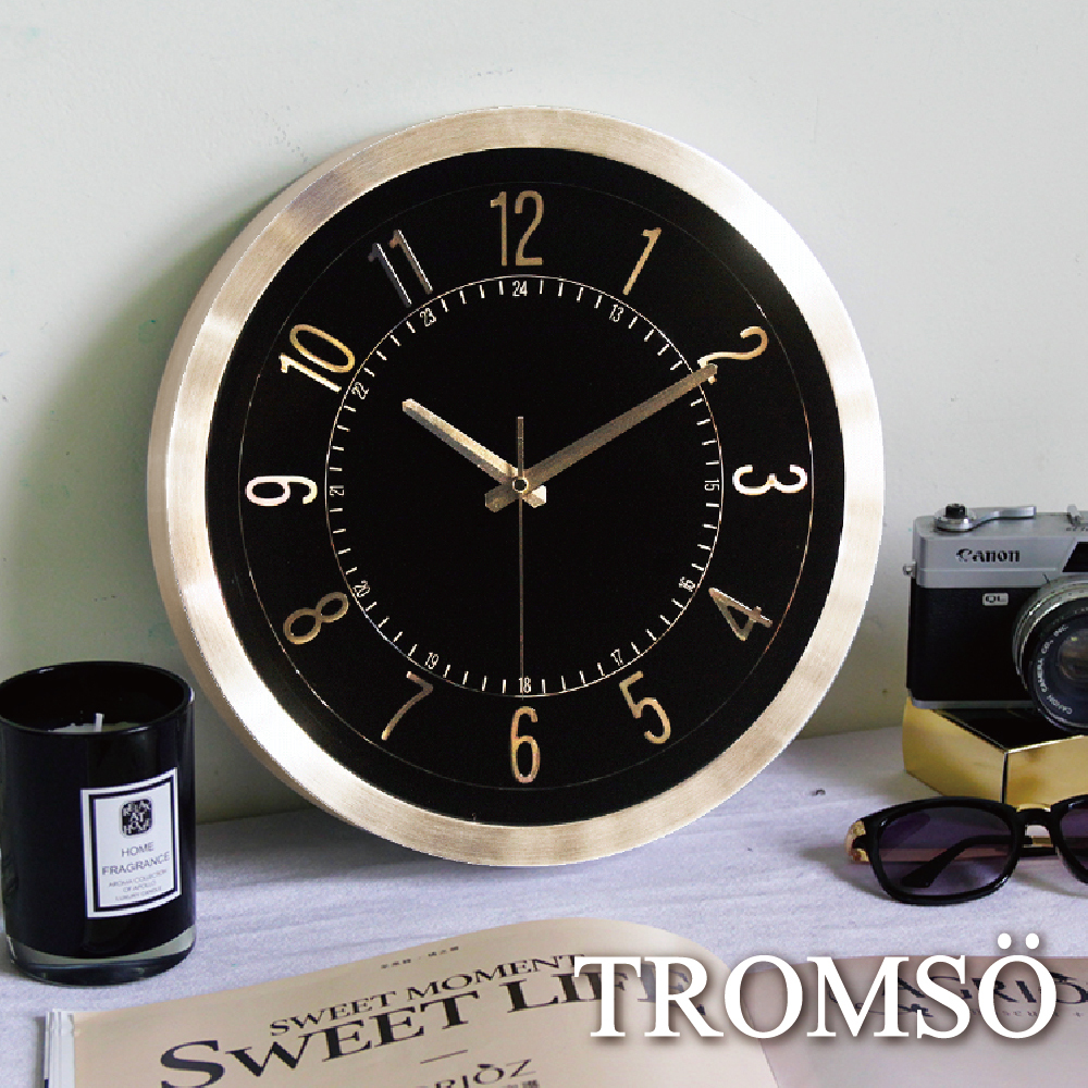 風尚義大利金屬時鐘-光輝時代