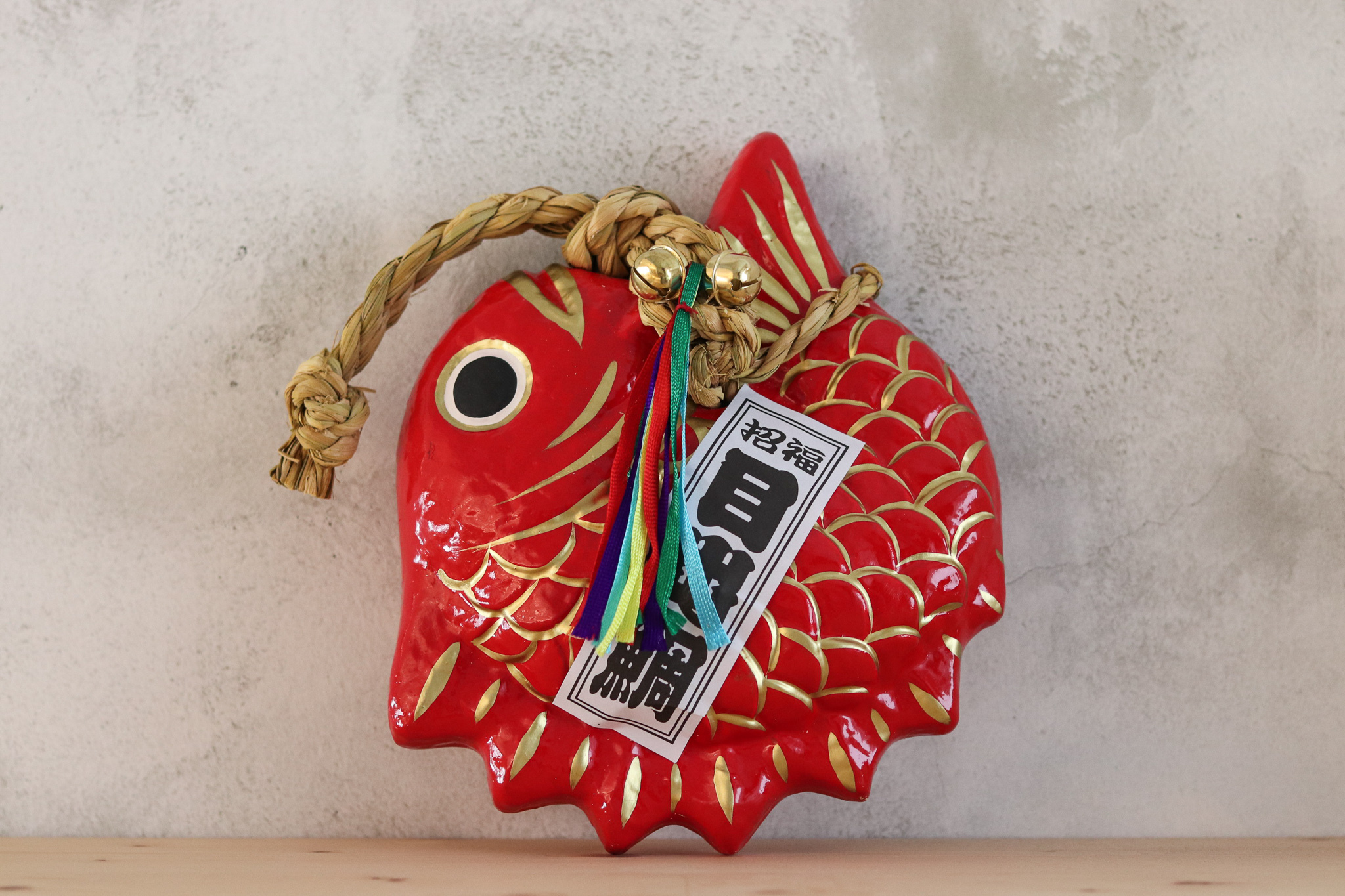 日本 開運祈福 目出鯛 掛飾