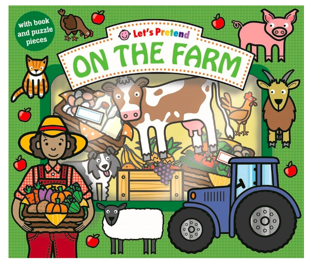 益智拼圖書｜農場動物園