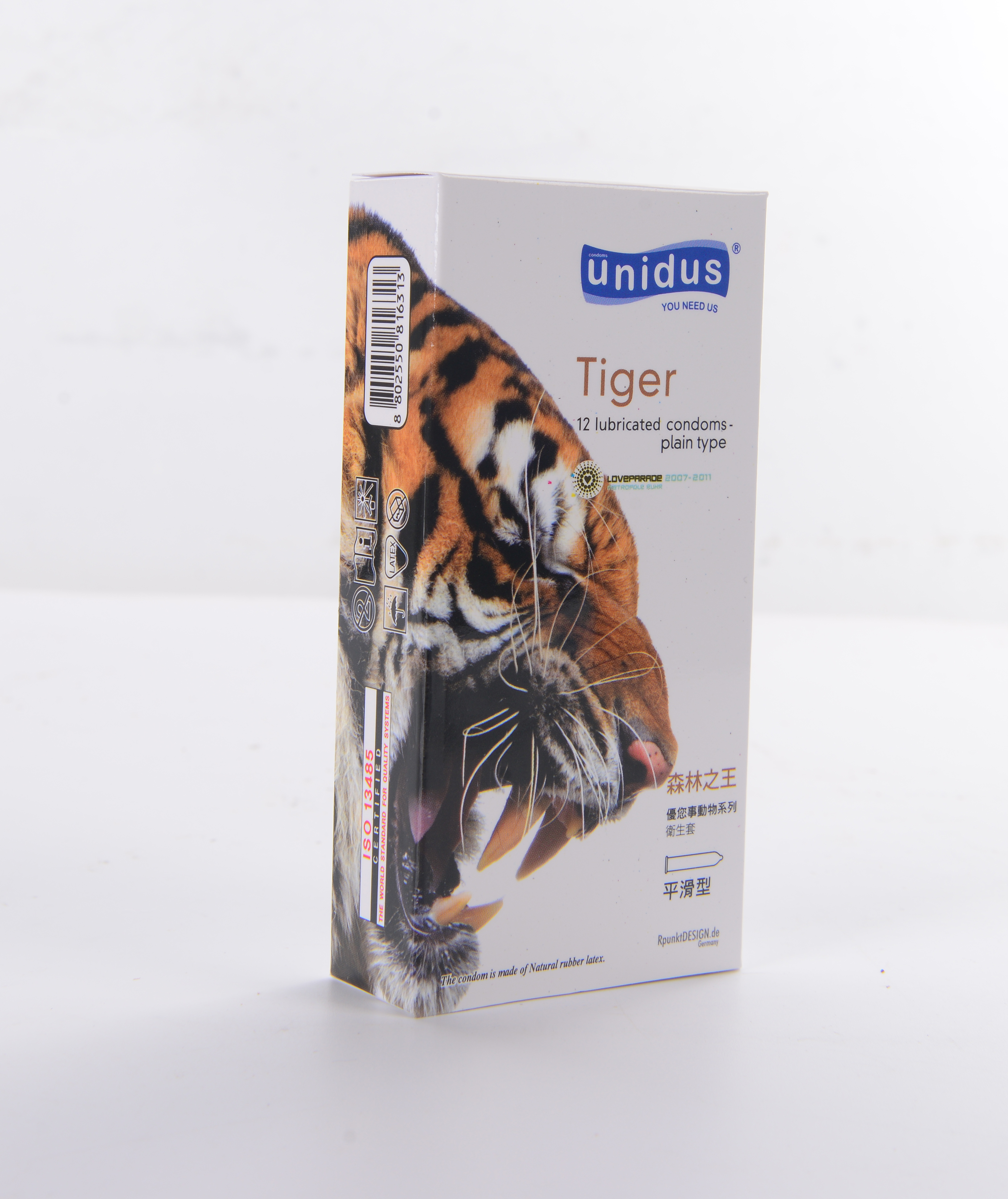 Unidus 森林之王 12 片裝 乳膠安全套