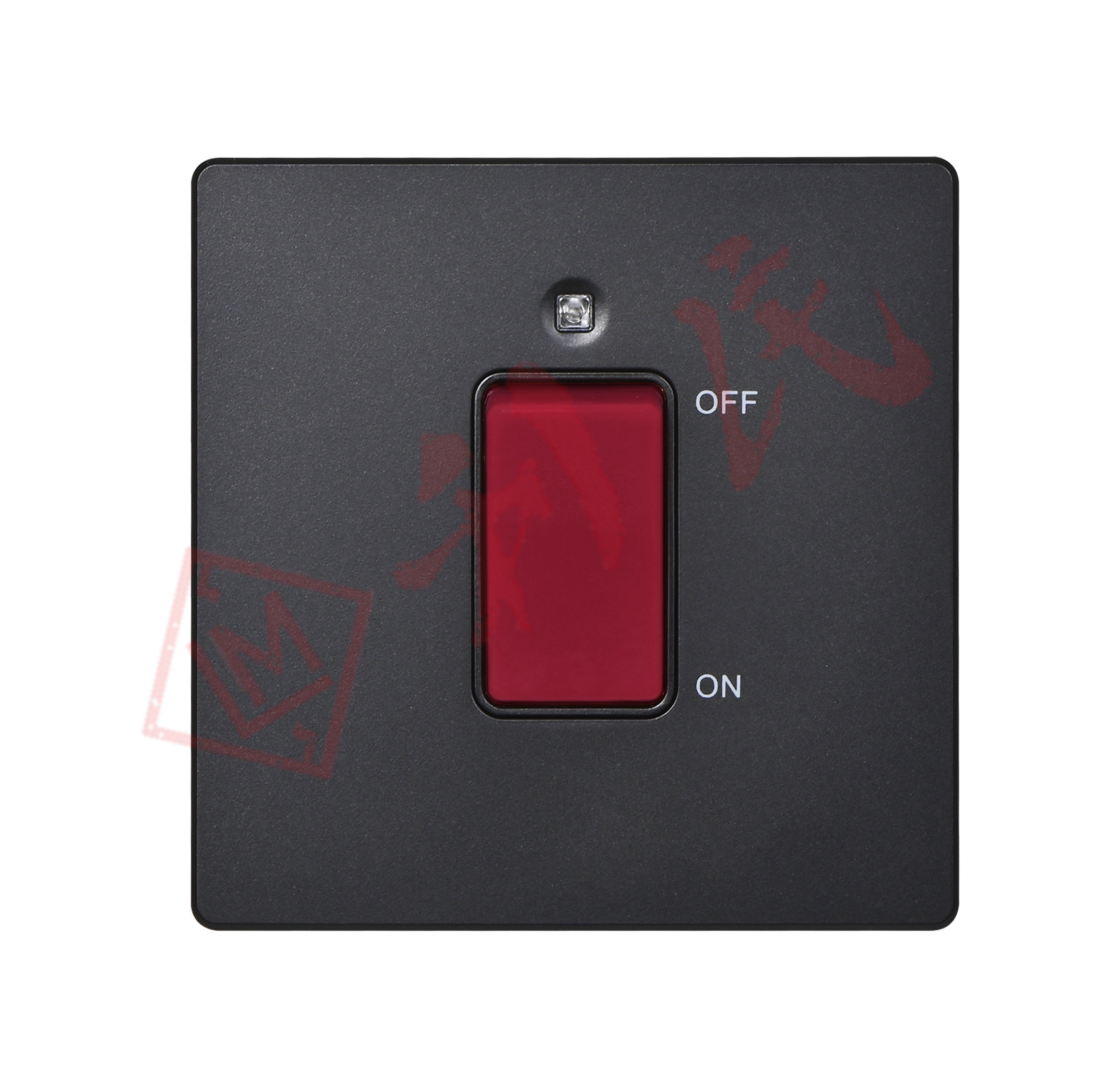 MK ARIA 45A單位雙極開關(帶霓虹燈指示器) (白色/太空金/太空灰/太空黑)