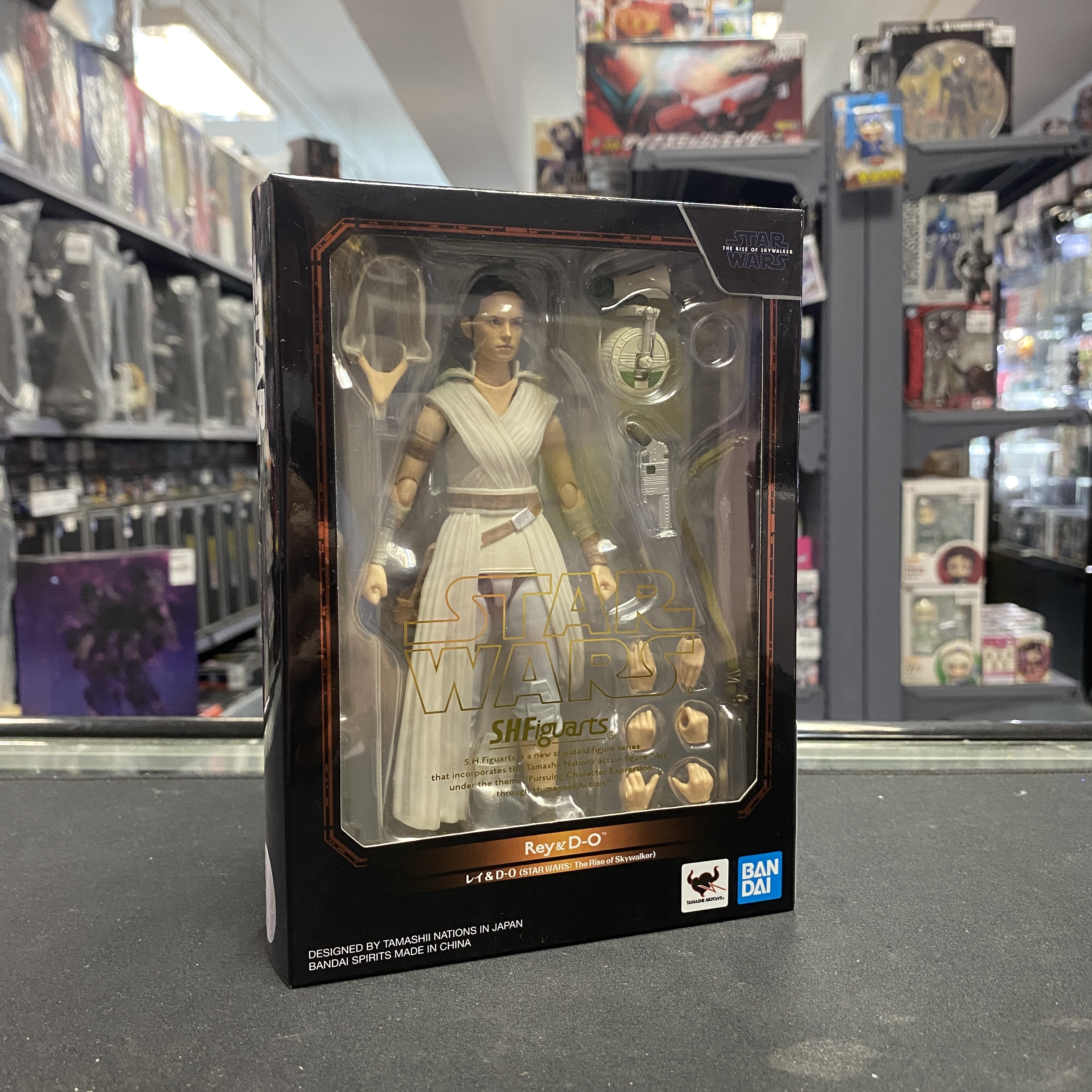 寄賣其它-SHF Star Wars Rey (The Rise of Skywalker) 星球大戰 白