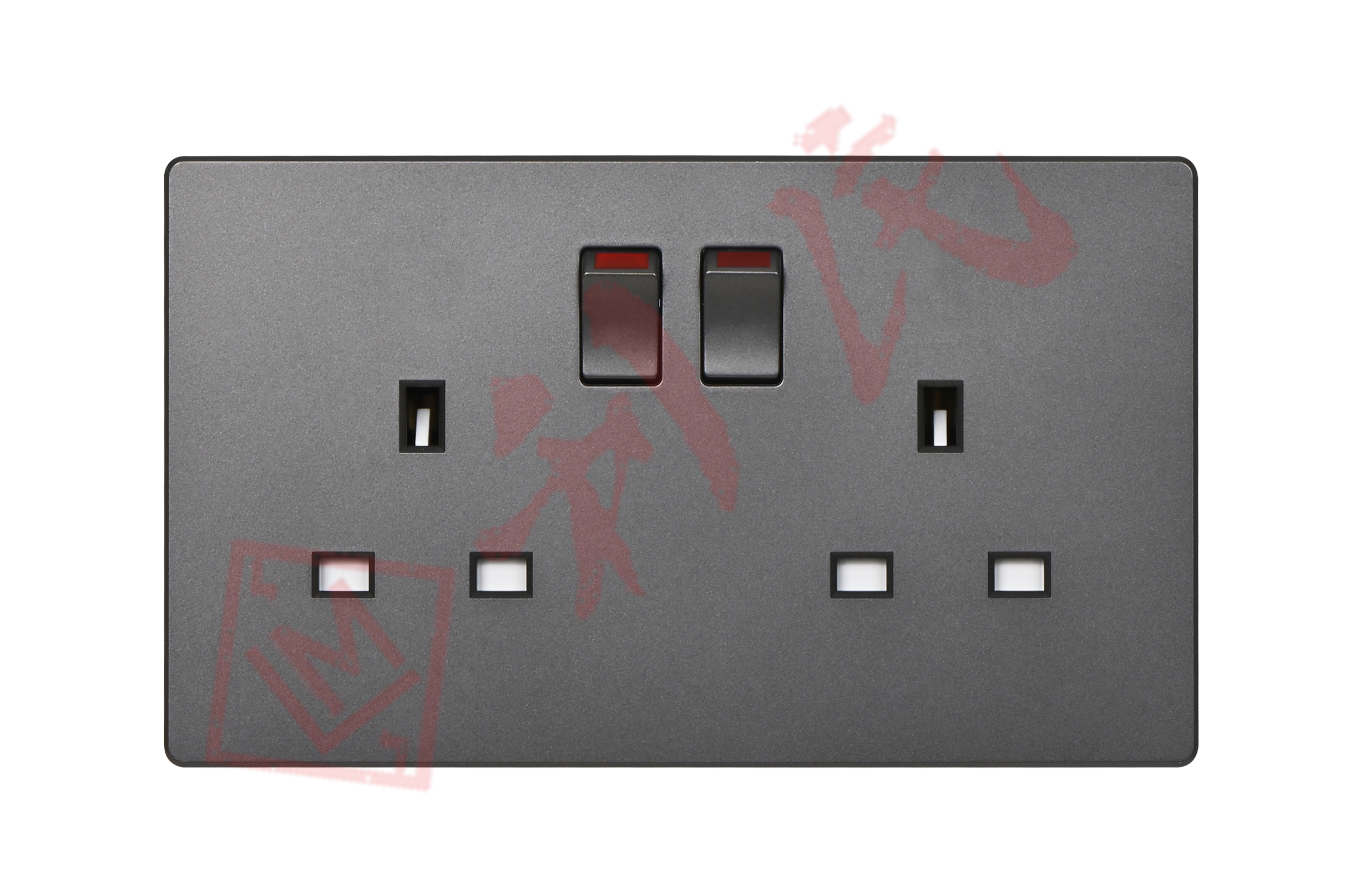 MK ARIA 13A 雙位開關插座  (白色/太空金/太空灰/太空黑)