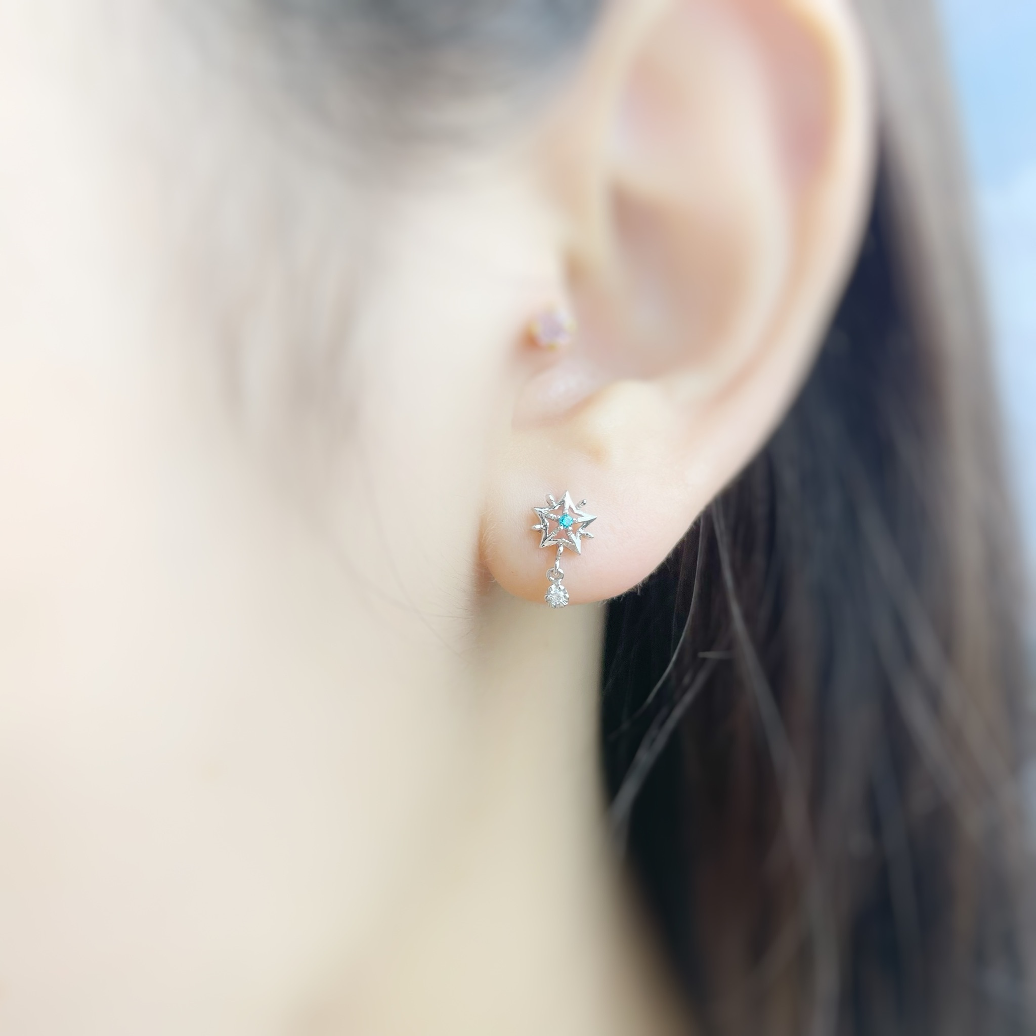 | 925 Silver | The First Star Earrings | EA0580 |