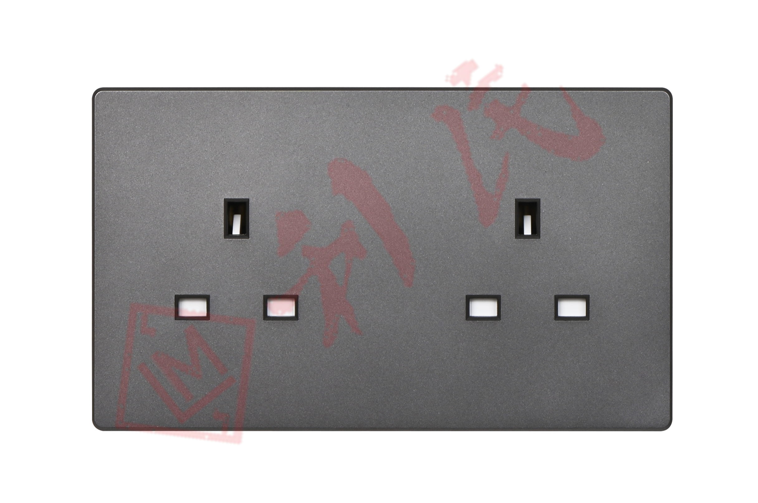 MK ARIA 13A 雙位插座  (白色/太空金/太空灰/太空黑)