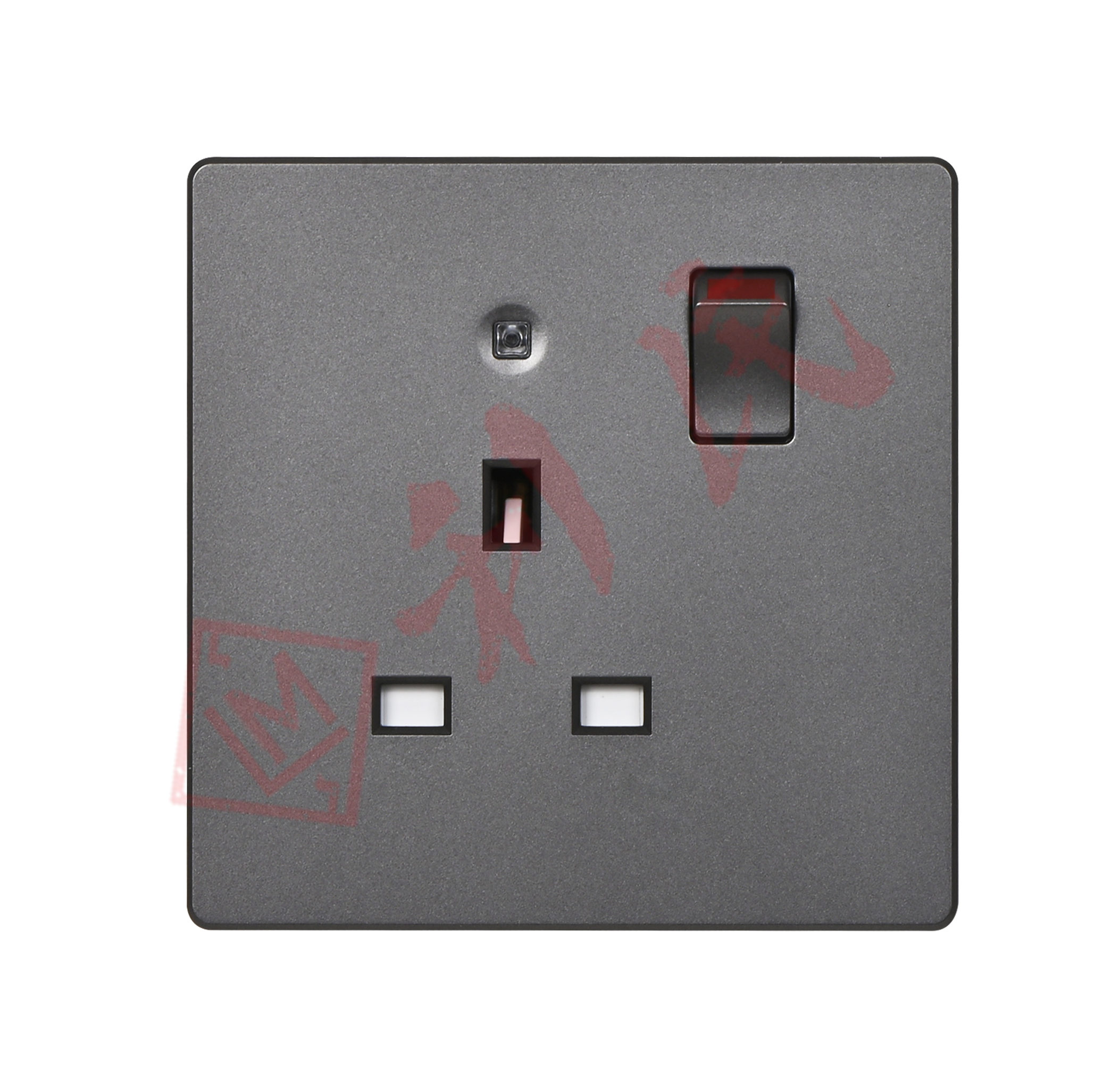 MK ARIA 13A單位開關插座(帶霓虹燈指示器)  (白色/太空金/太空灰/太空黑)