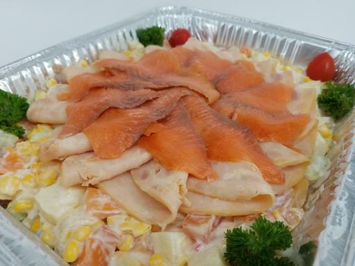 煙三文魚火雞沙律