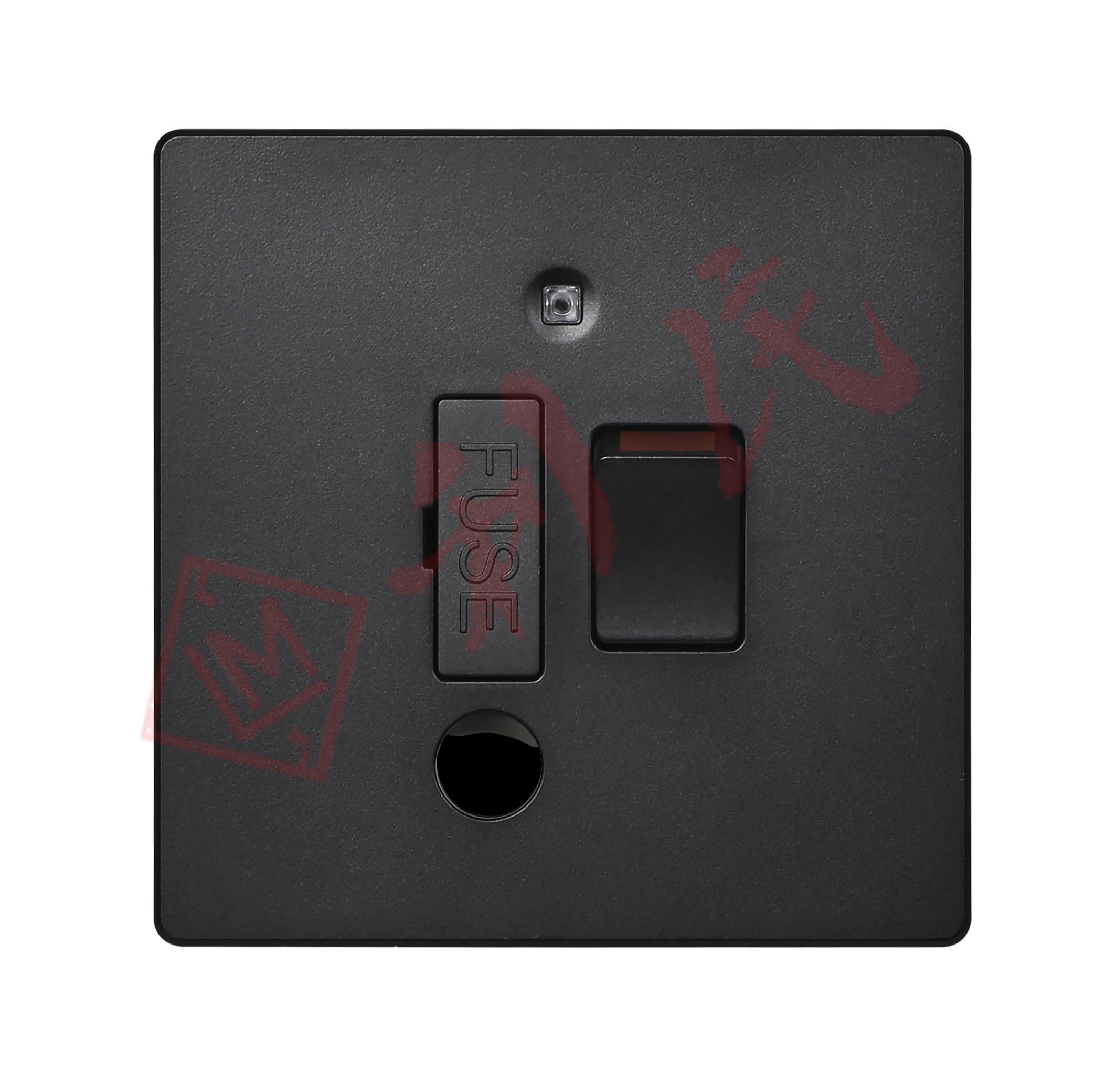 MK ARIA 13A 雙極開關保險菲士接線蘇(帶霓虹燈指示器) (白色/太空金/太空灰/太空黑)