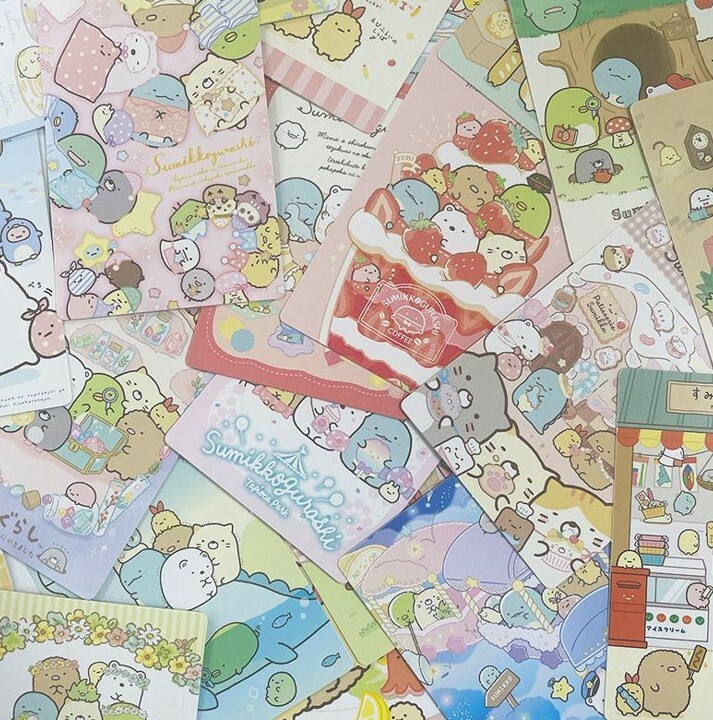 角落生物 香口膠貼紙卡片盲抽包-