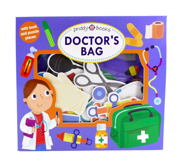 益智拼圖書｜小小醫生