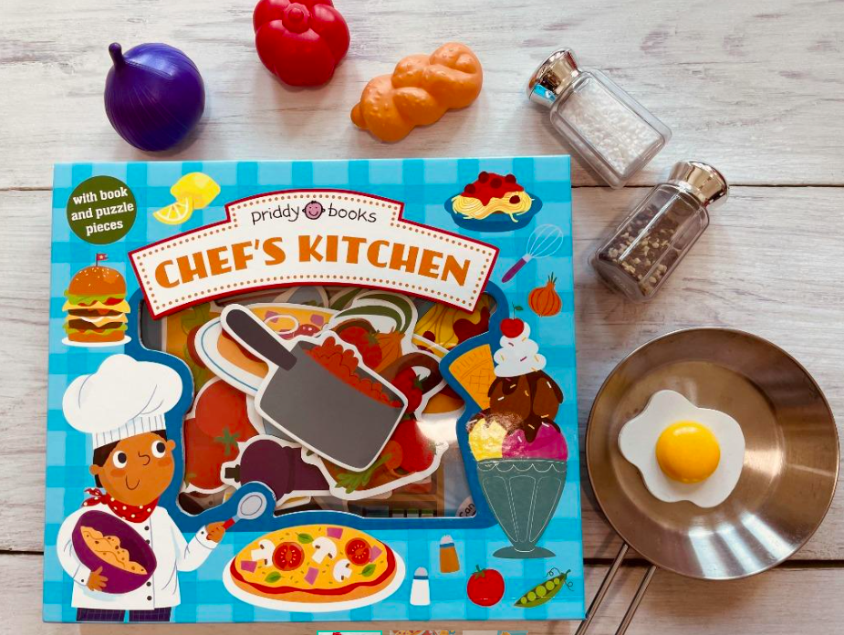 益智拼圖書｜小小餐廳老闆