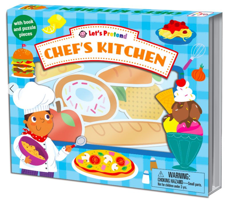 益智拼圖書｜小小餐廳老闆