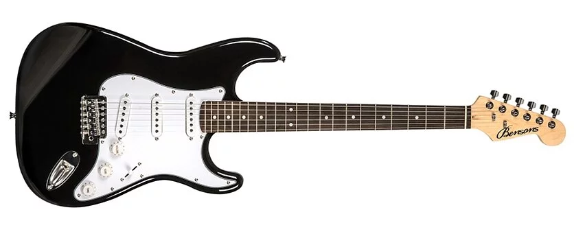 Bensons ST-1 Stratocaster 單單單拾音器 小搖座電吉他 黑色 / 白色 （附贈琴袋、導線、背帶）