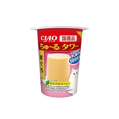 CIAO 果凍塔-吞拿魚80g【$100 X 4 杯】