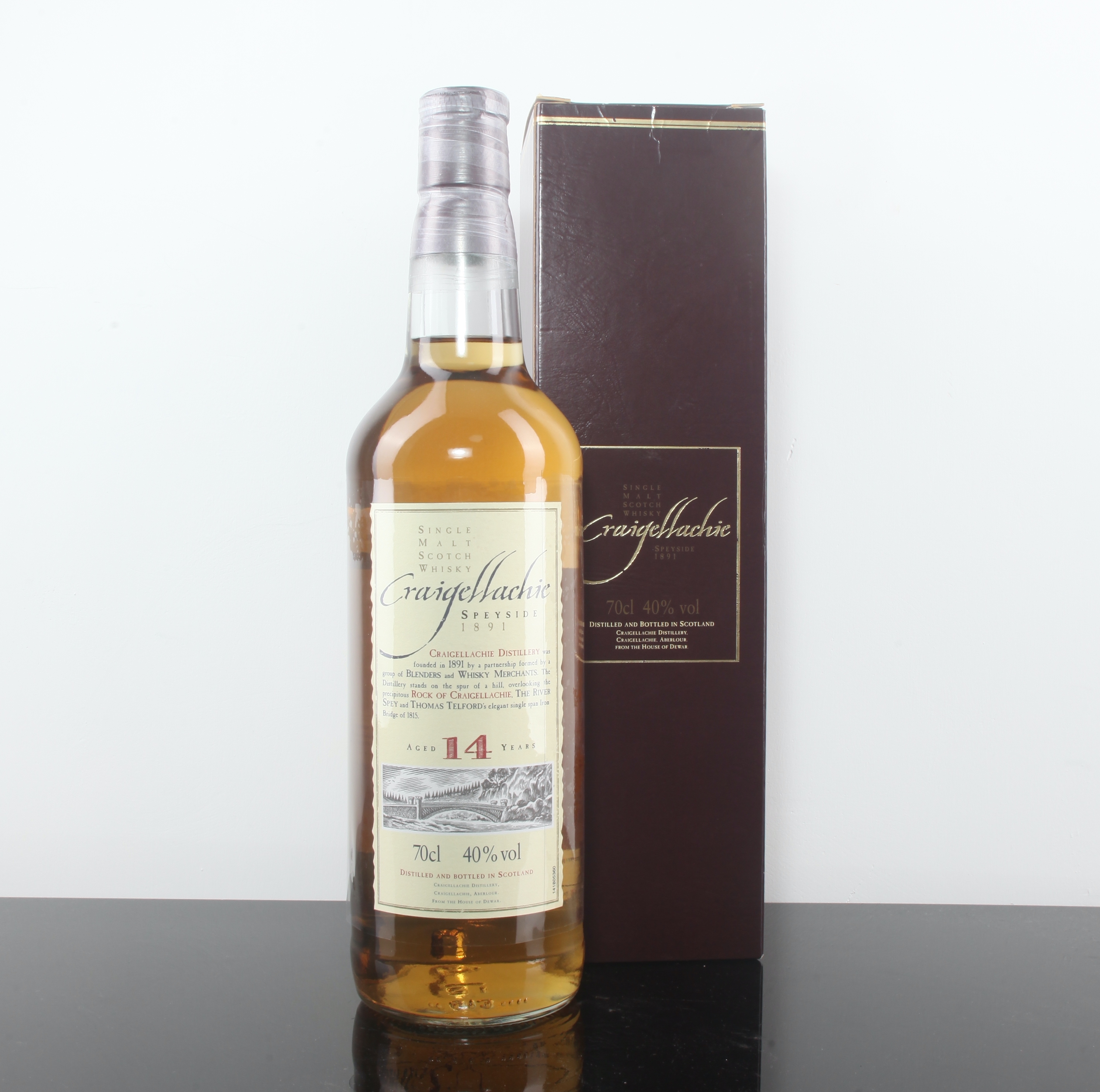 Craigellachie 14YO (OB Vinatge 2004 old bottling) 40.0%