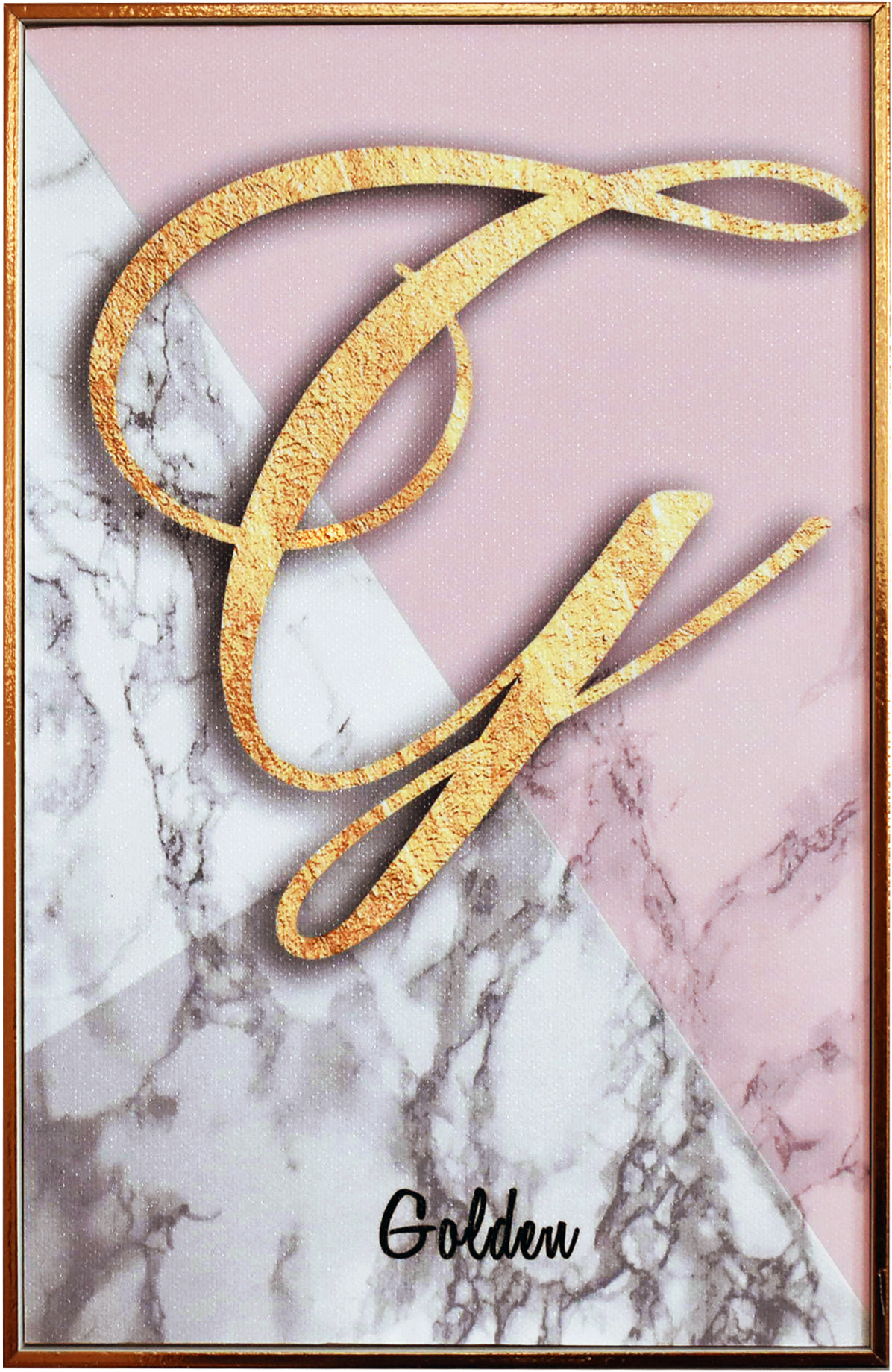 69折 - 北歐生活版畫有框畫19x29-粉紅文字WA59-3/單幅