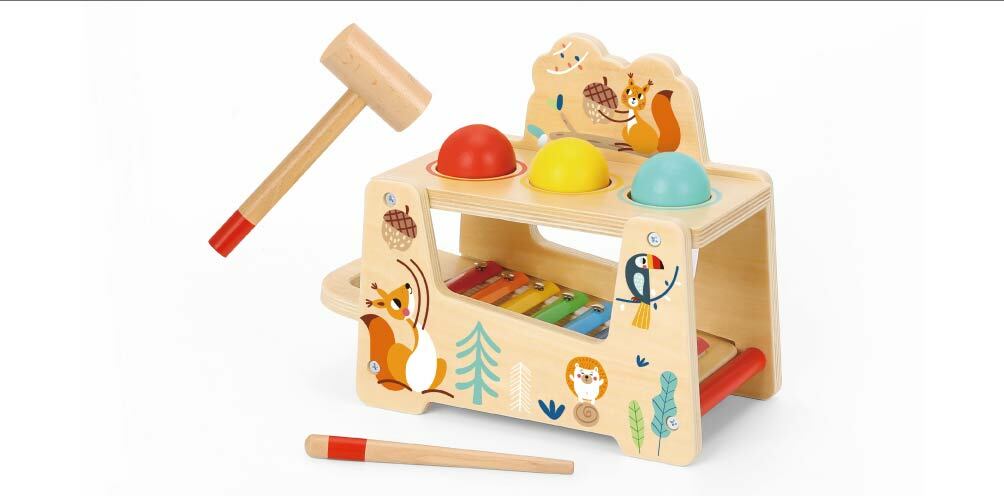 《 TOOKY TOY 》木製敲琴遊戲組