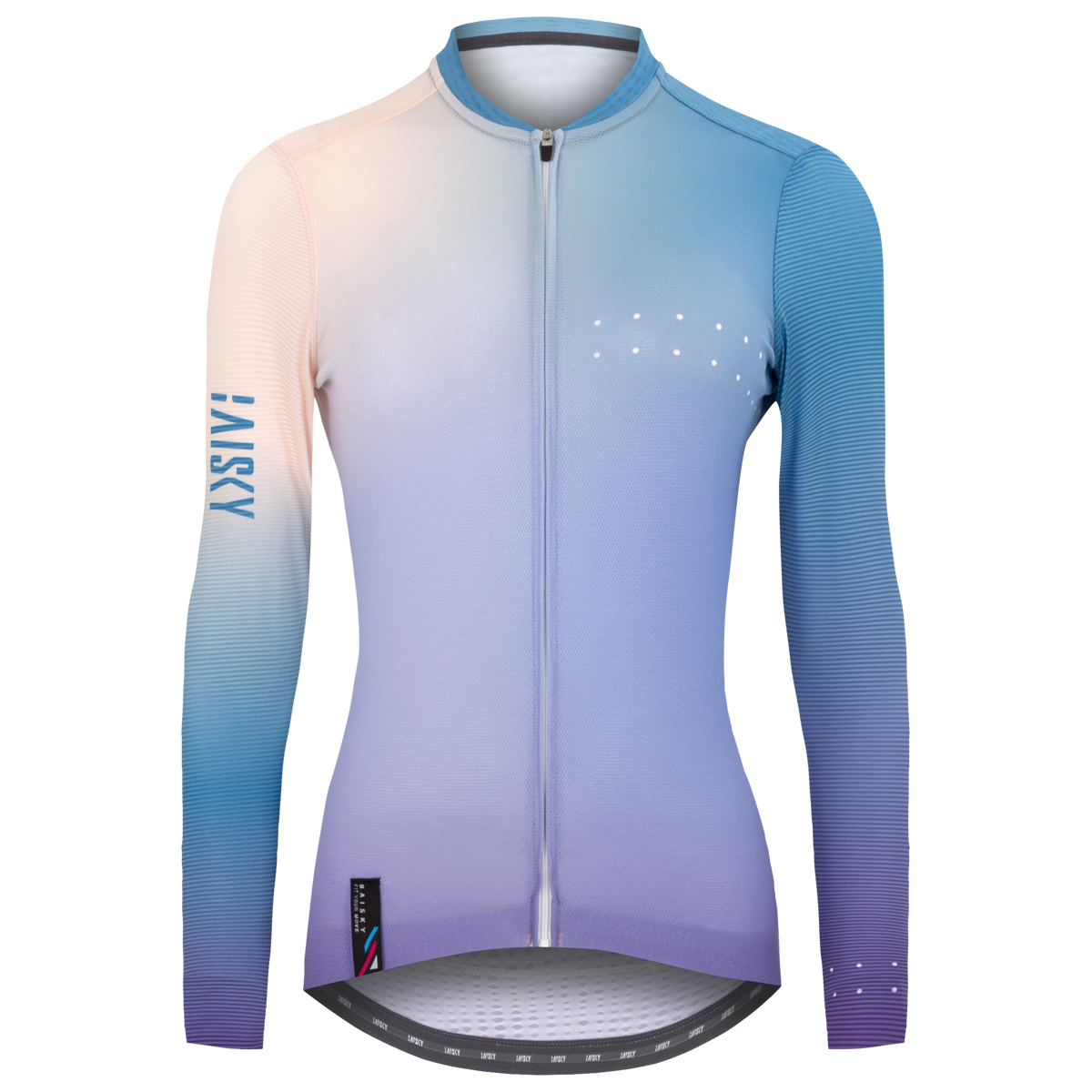 女款空力薄款長車衣 嶄新 螢光紫