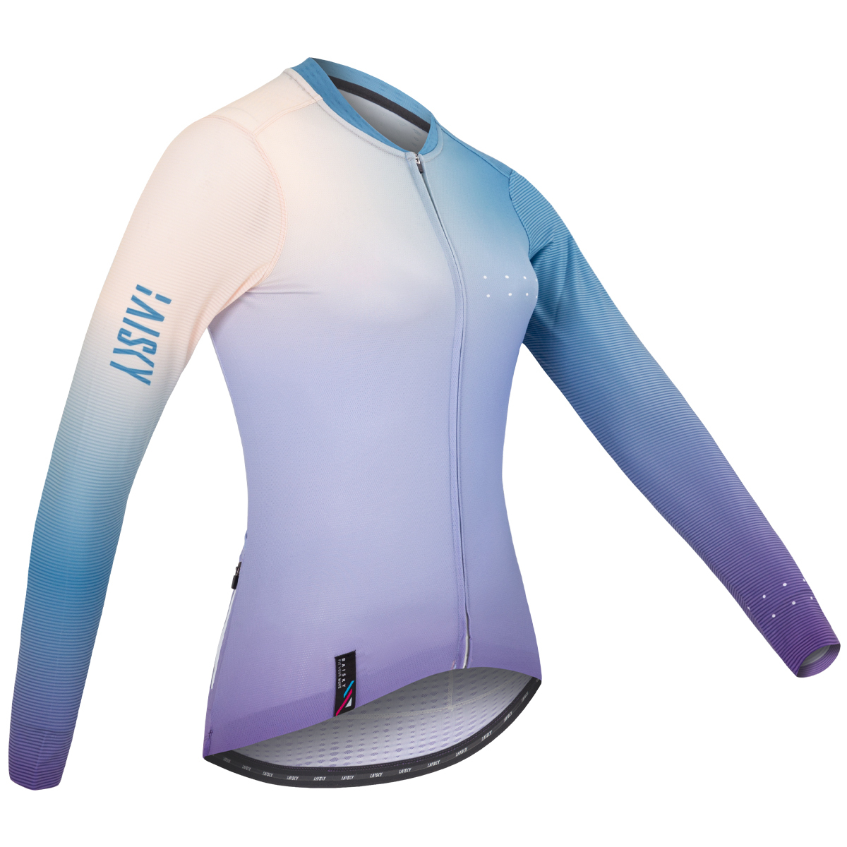 女款空力薄款長車衣 嶄新 螢光紫